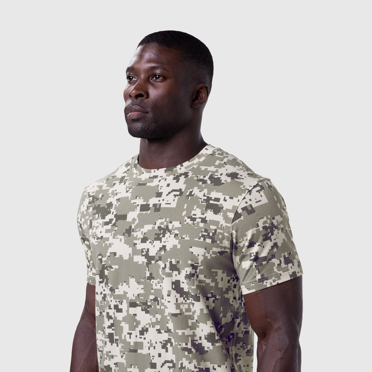0923. Supima® Essential Tee Digital Camo | ASRV discount