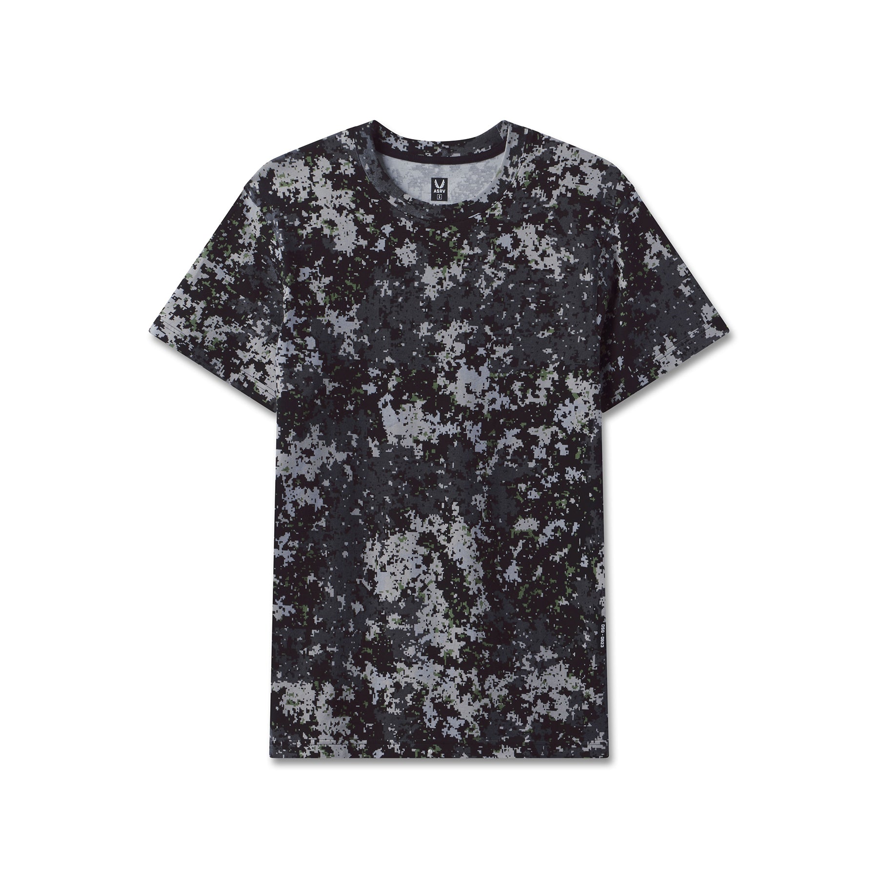 0923. Supima® Essential Tee Pixel Camo | ASRV Online