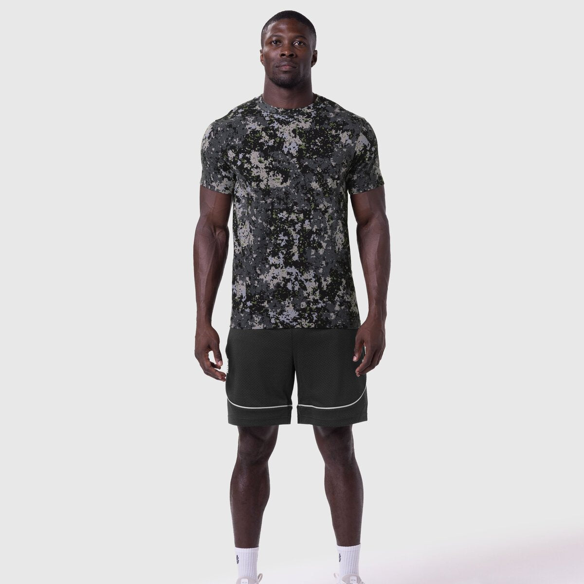 0923. Supima® Essential Tee Pixel Camo | ASRV Online
