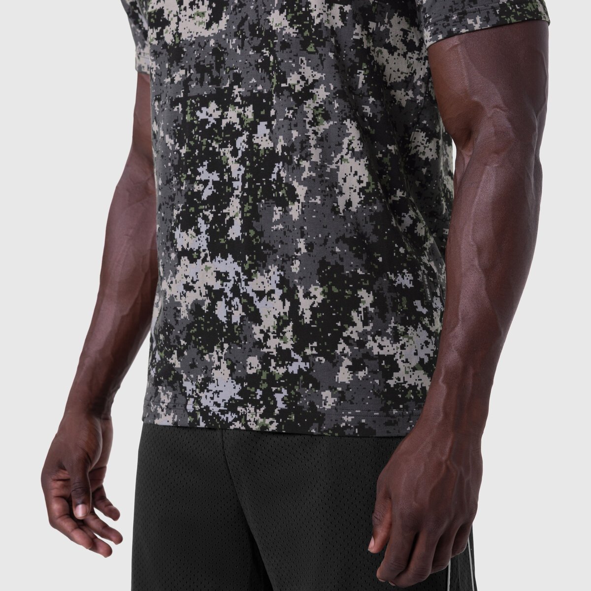 0923. Supima® Essential Tee Pixel Camo | ASRV Online
