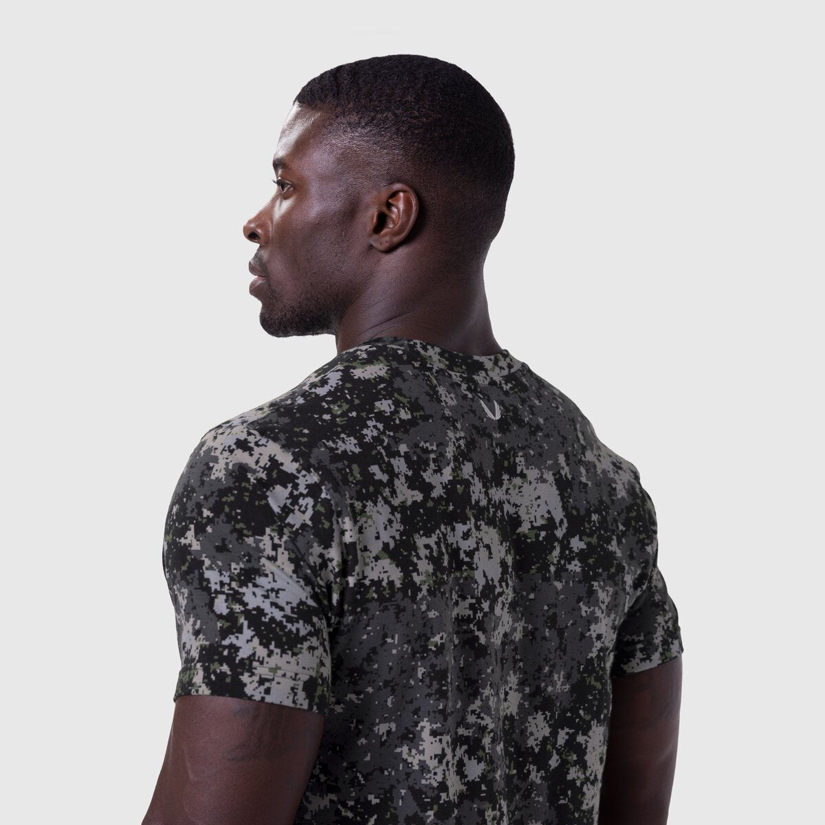 0923. Supima® Essential Tee Pixel Camo | ASRV Online
