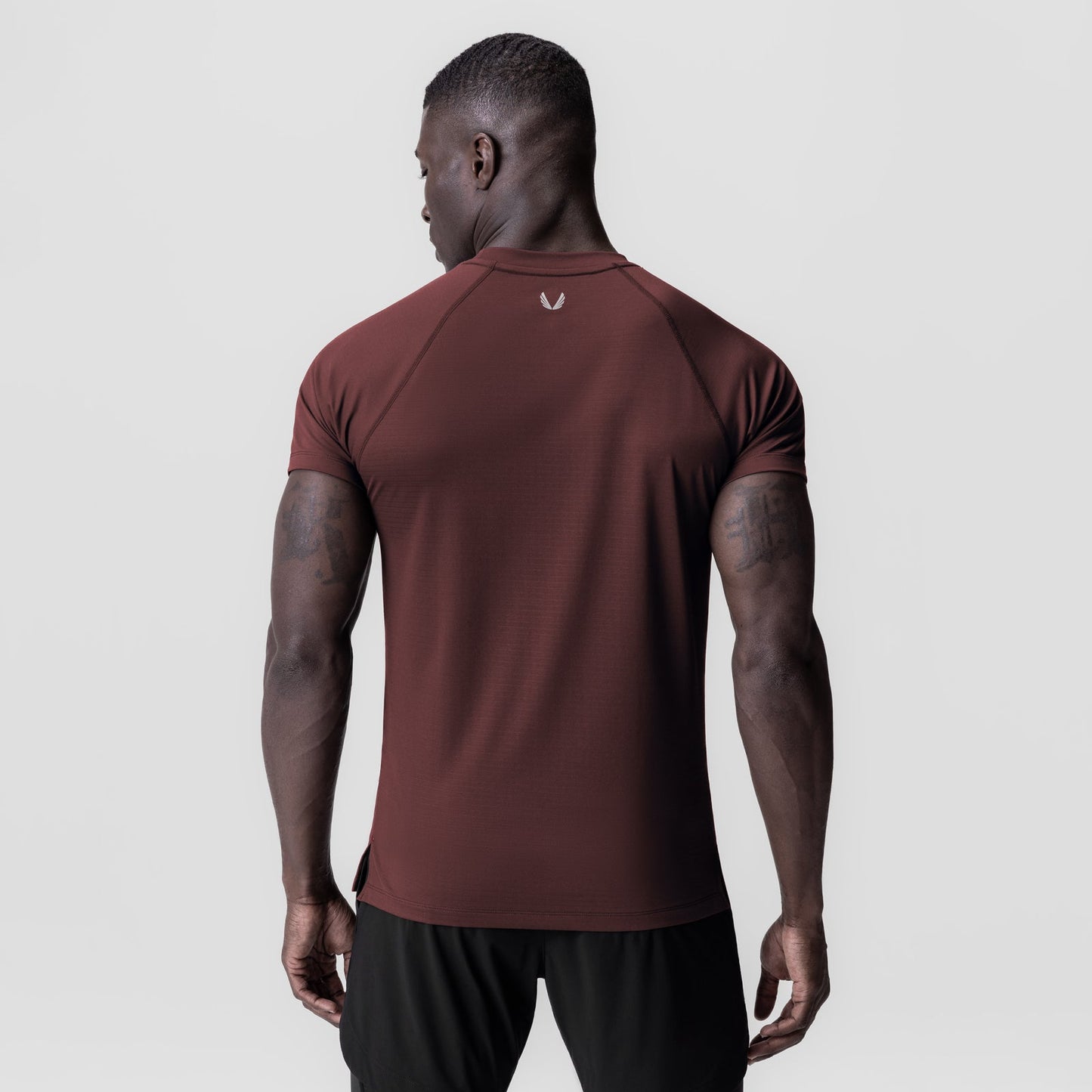 0839. 3D-Lite® 2.0 Lycra® Fitted Tee Crimson "OTWR" | ASRV Discount