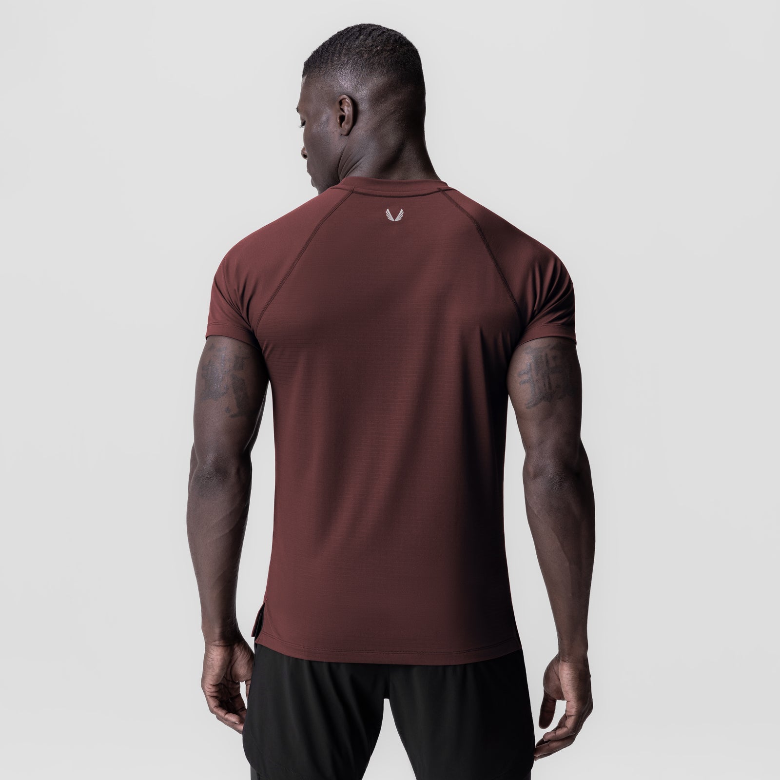 0839. 3D-Lite® 2.0 Lycra® Fitted Tee Crimson "OTWR" | ASRV Discount