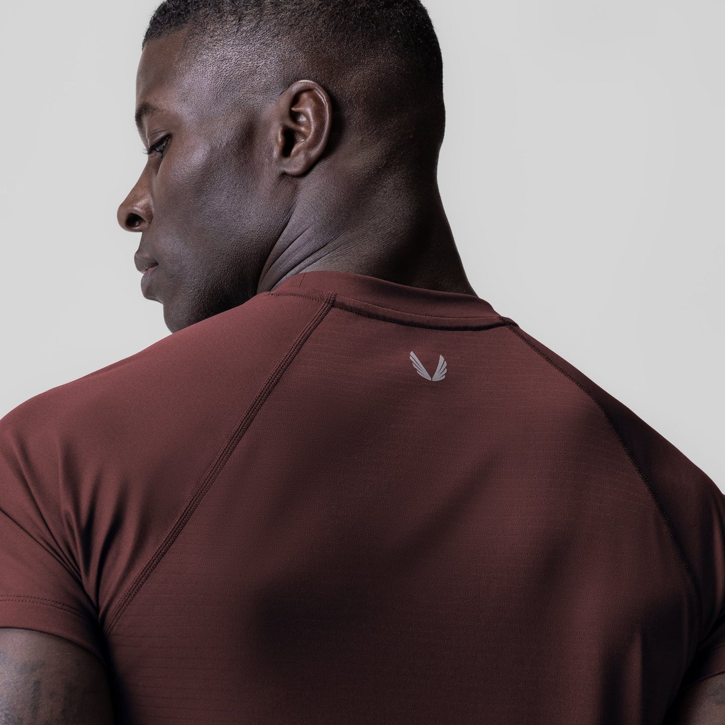 0839. 3D-Lite® 2.0 Lycra® Fitted Tee Crimson "OTWR" | ASRV Discount