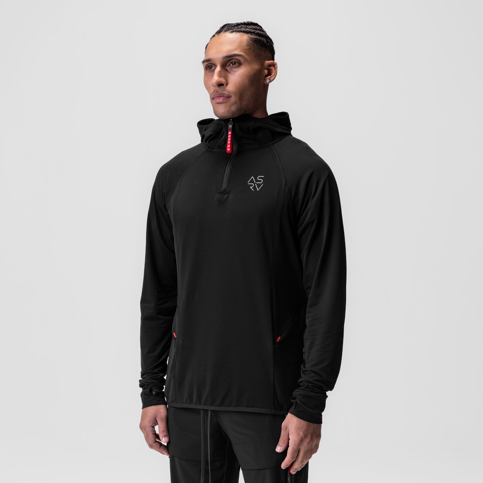 0682. Training Hoodie Black "Cyber" | ASRV for sale