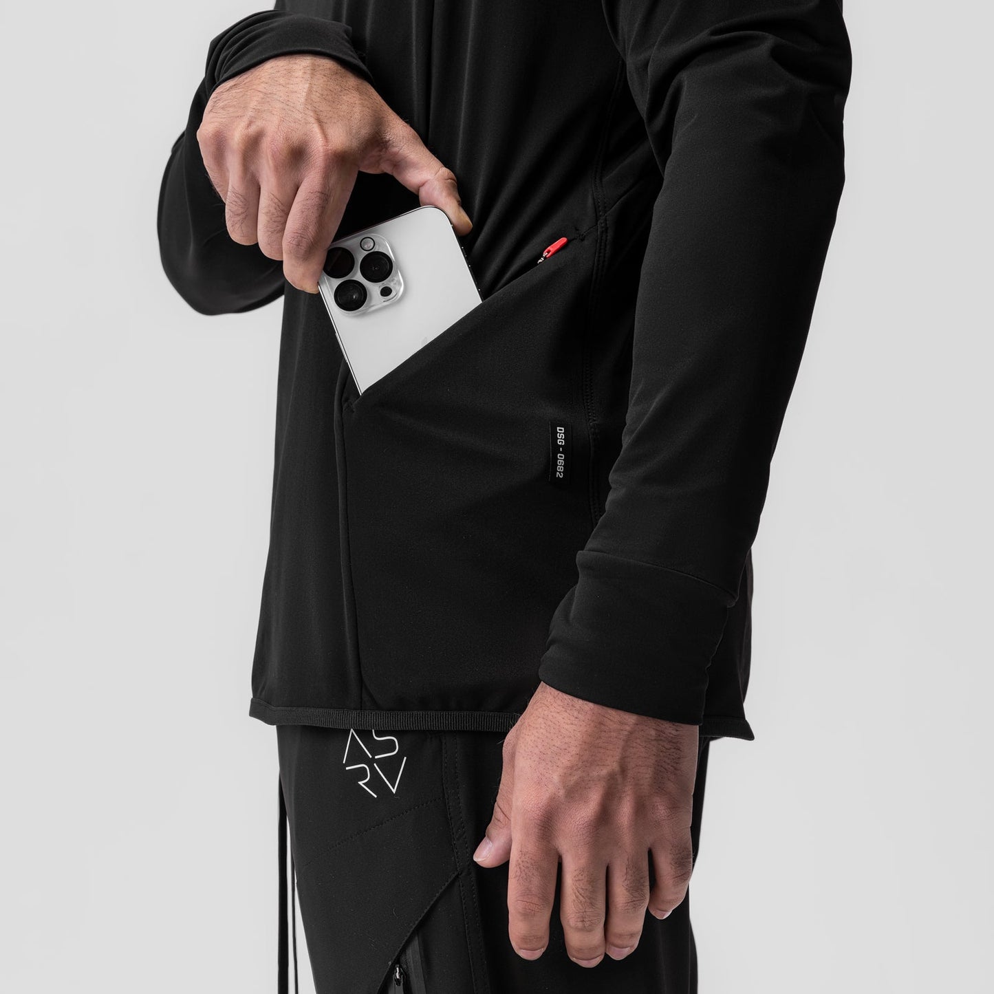 0682. Training Hoodie Black "Cyber" | ASRV for sale