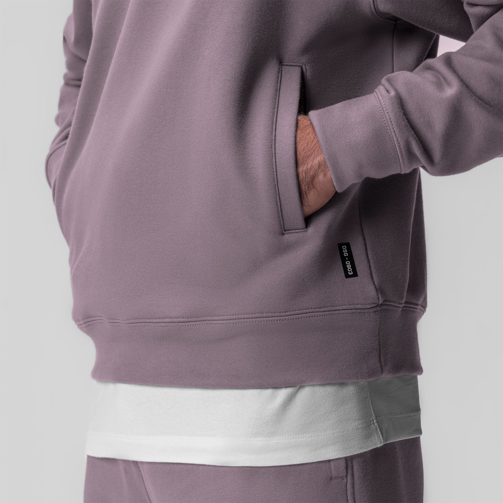 0903. Tech-Terry™ Paneled Quarter Zip Moonscape "Wave Dye" | ASRV Online
