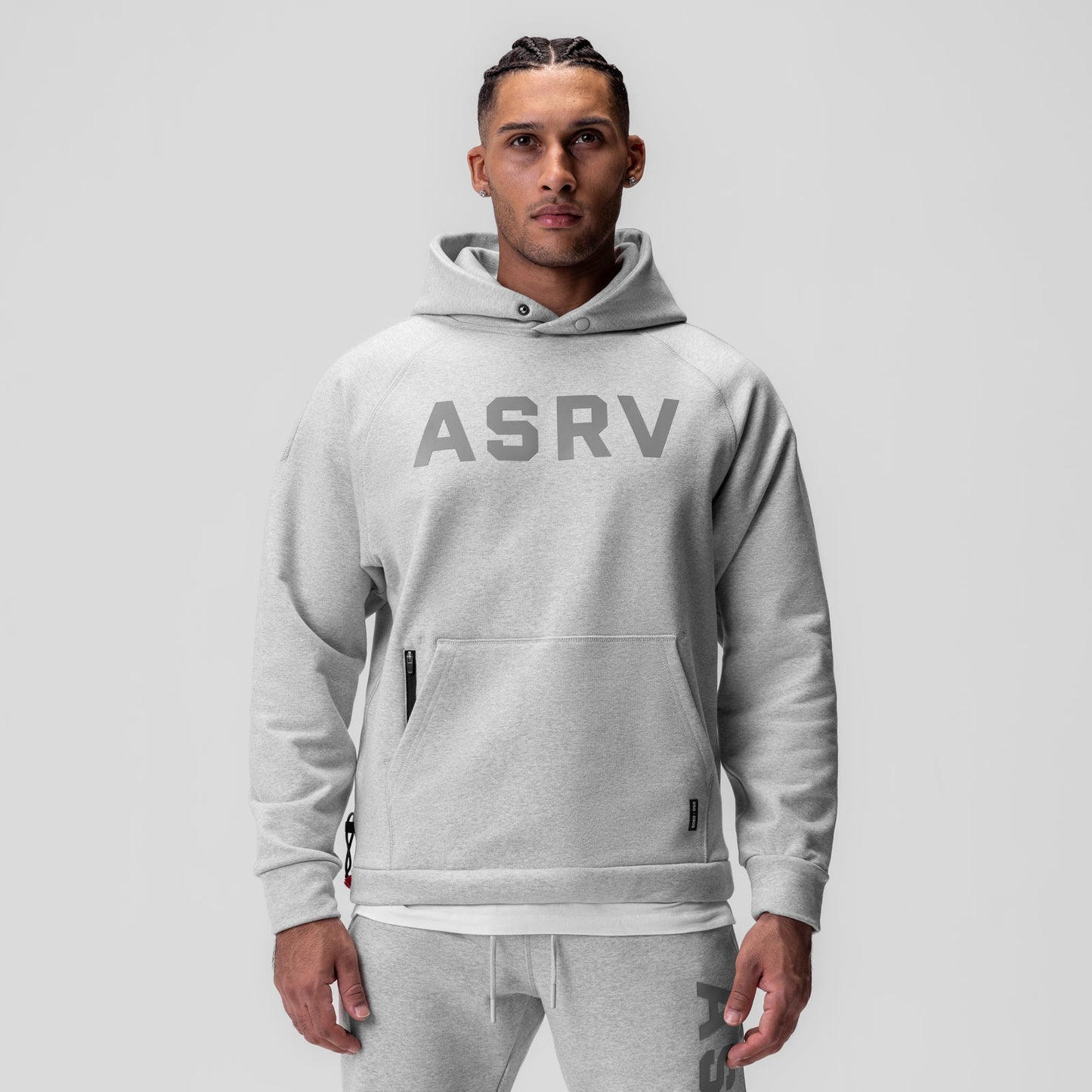 0905. Tech-Terry™ Weather-Ready Training Hoodie Heather Grey "ASRV" | ASRV near me