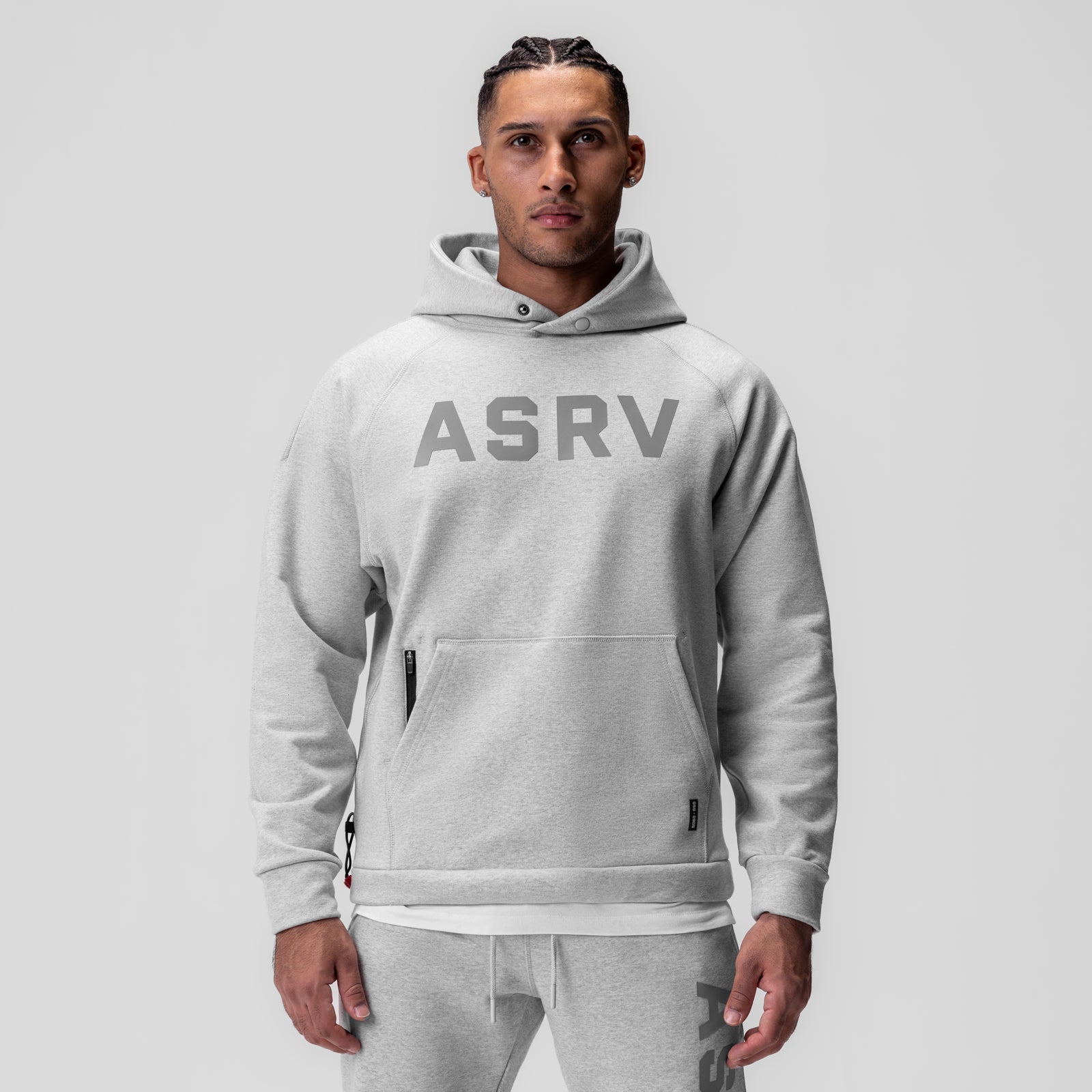 0905. Tech-Terry™ Weather-Ready Training Hoodie Heather Grey "ASRV" | ASRV near me