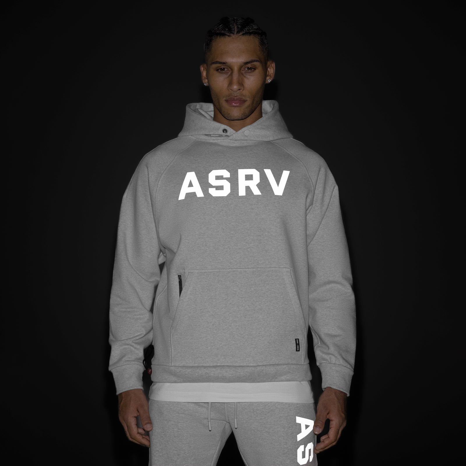 0905. Tech-Terry™ Weather-Ready Training Hoodie Heather Grey "ASRV" | ASRV near me