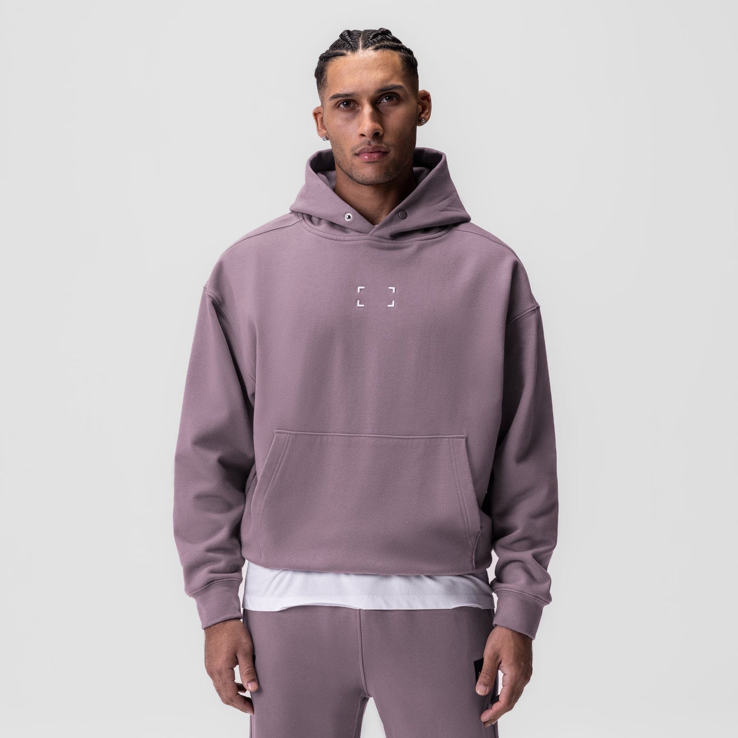 0648. Tech-Terry™ Hoodie Moonscape "Space Bracket" | ASRV US