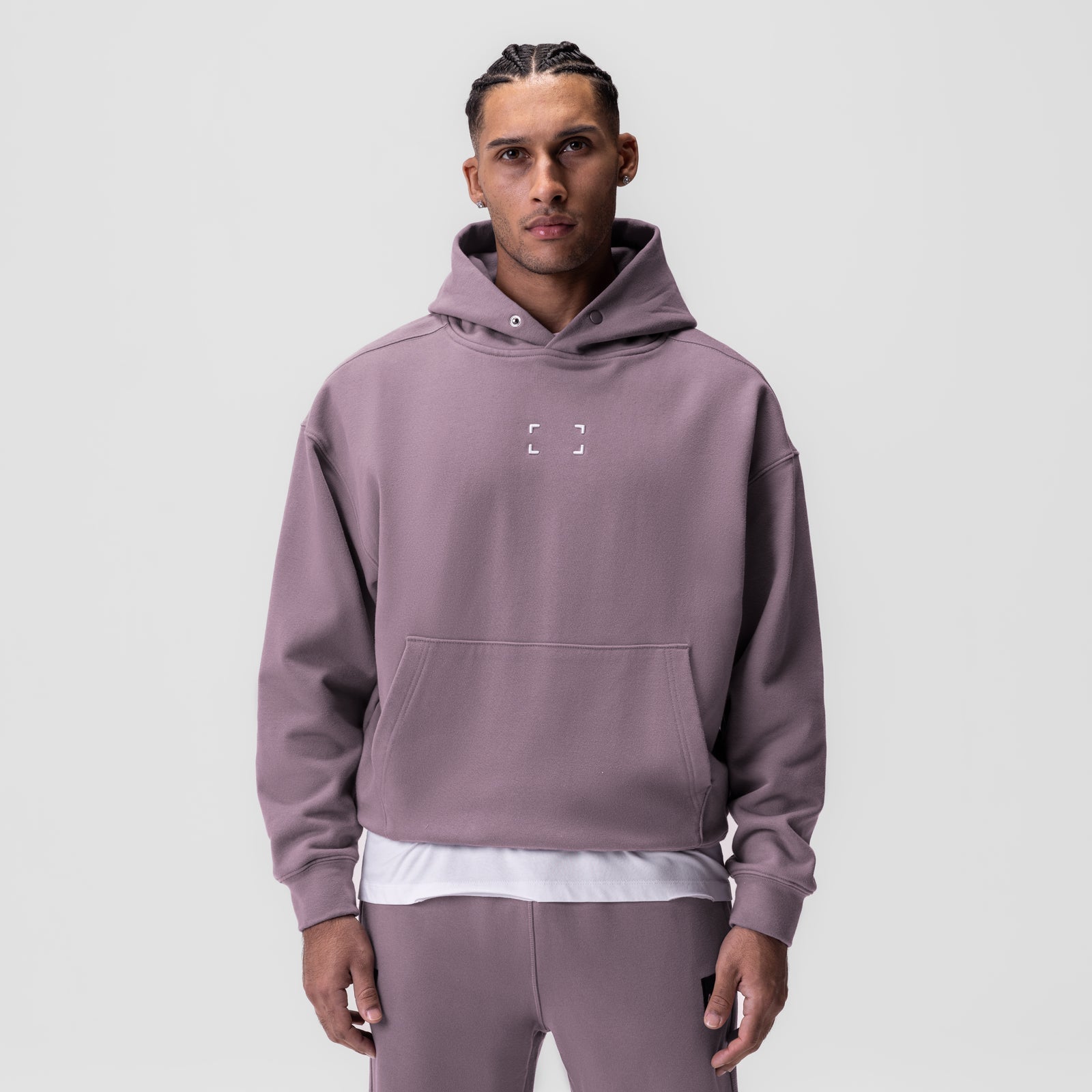 0648. Tech-Terry™ Hoodie Moonscape "Space Bracket" | ASRV US