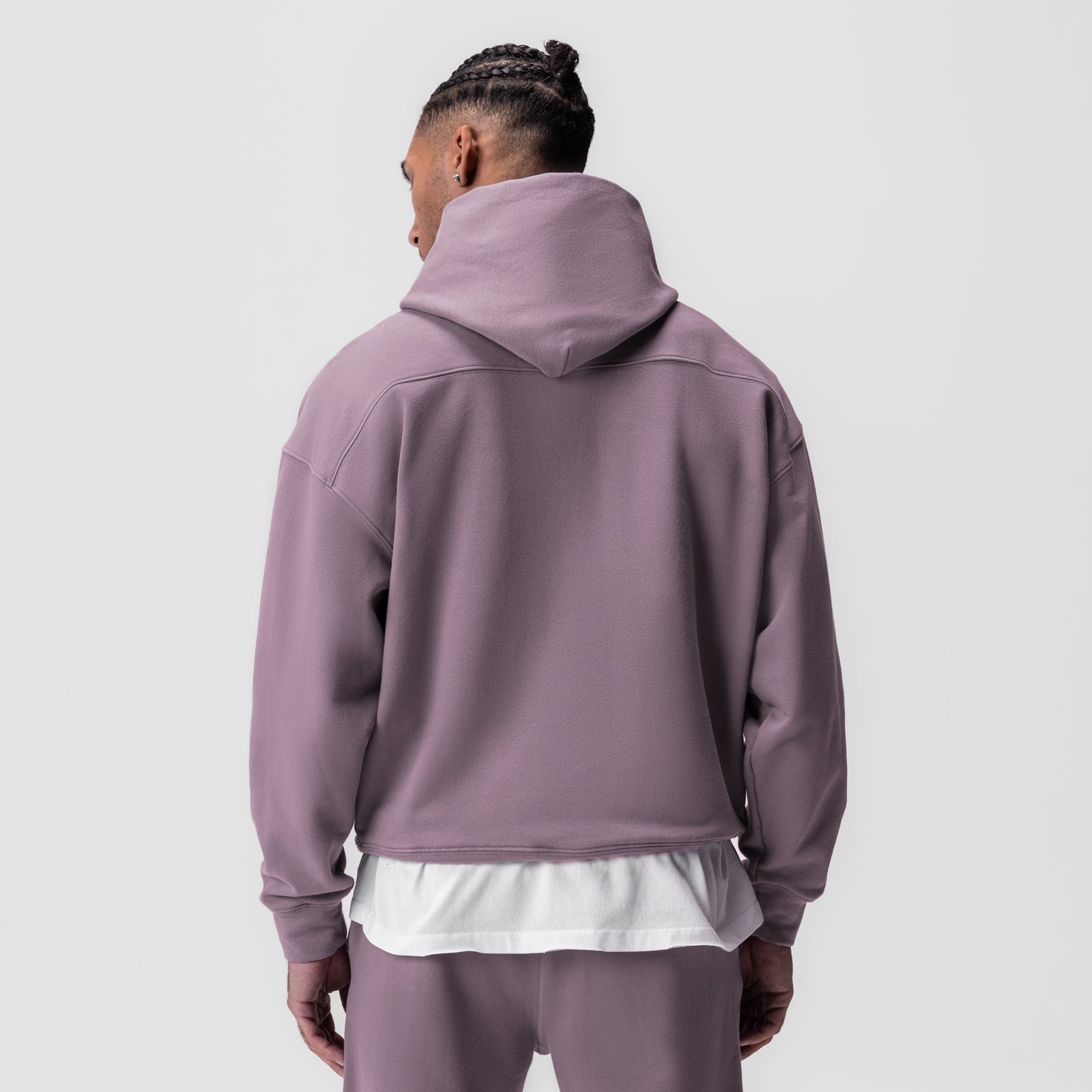 0648. Tech-Terry™ Hoodie Moonscape "Space Bracket" | ASRV US