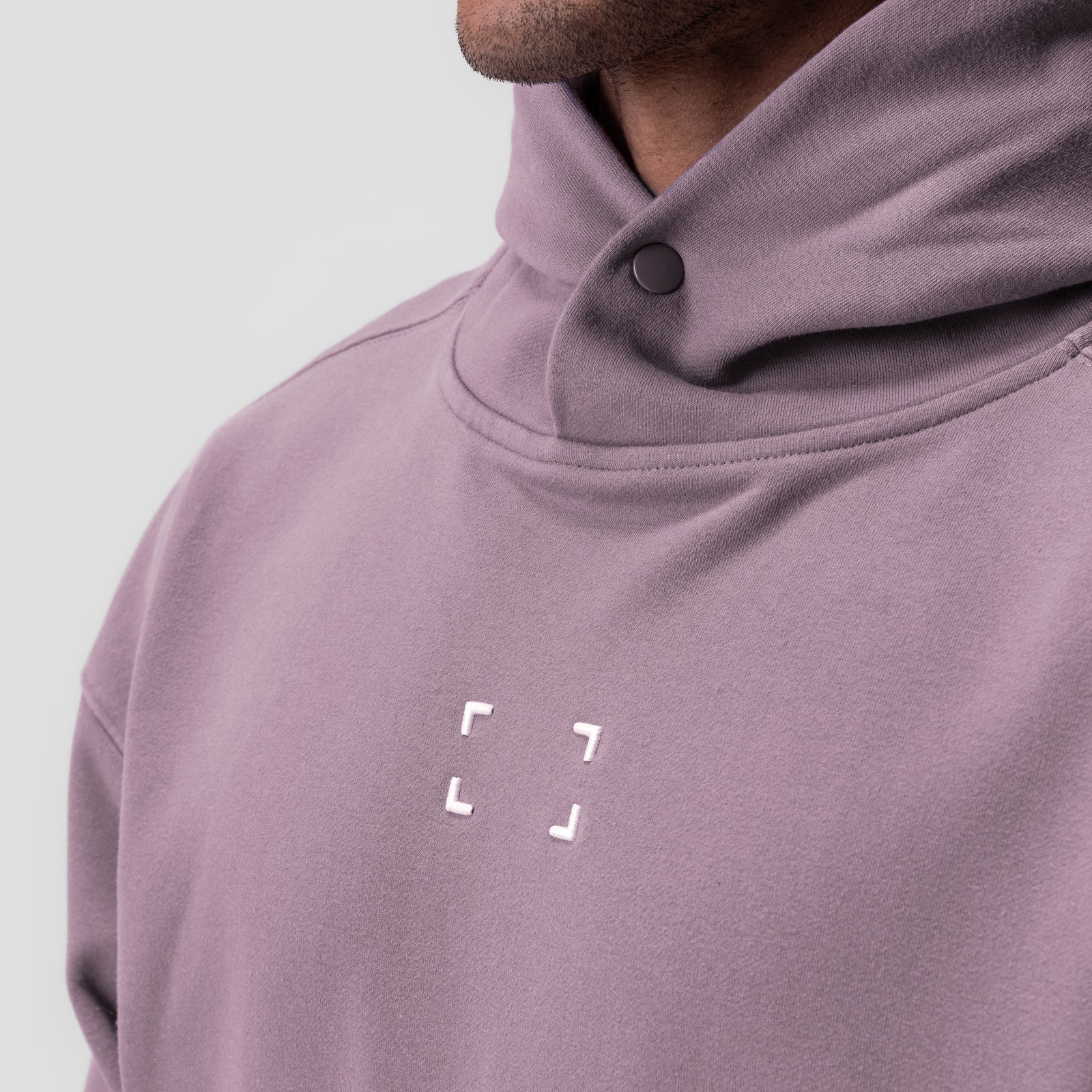 0648. Tech-Terry™ Hoodie Moonscape "Space Bracket" | ASRV US