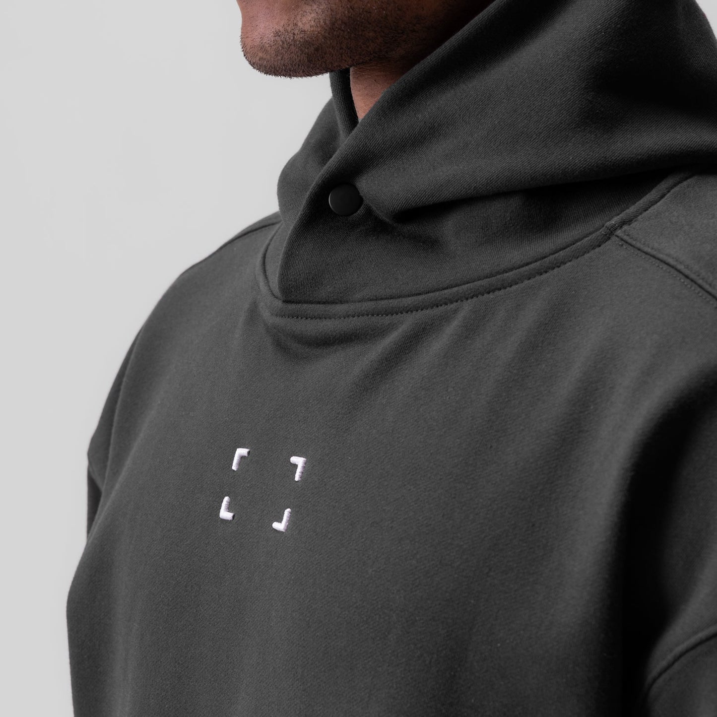 0648. Tech-Terry™ Hoodie Space Grey "Space Bracket" | ASRV sale