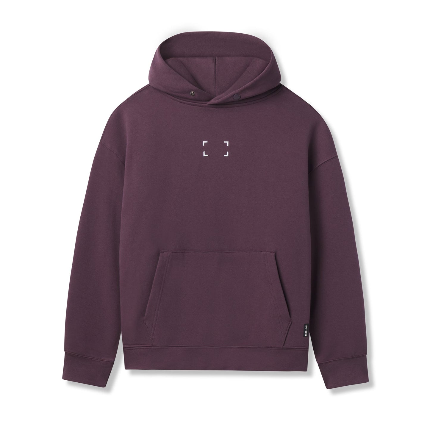 0648. Tech-Terry™ Hoodie Deep Purple "Space Bracket" | ASRV on sale