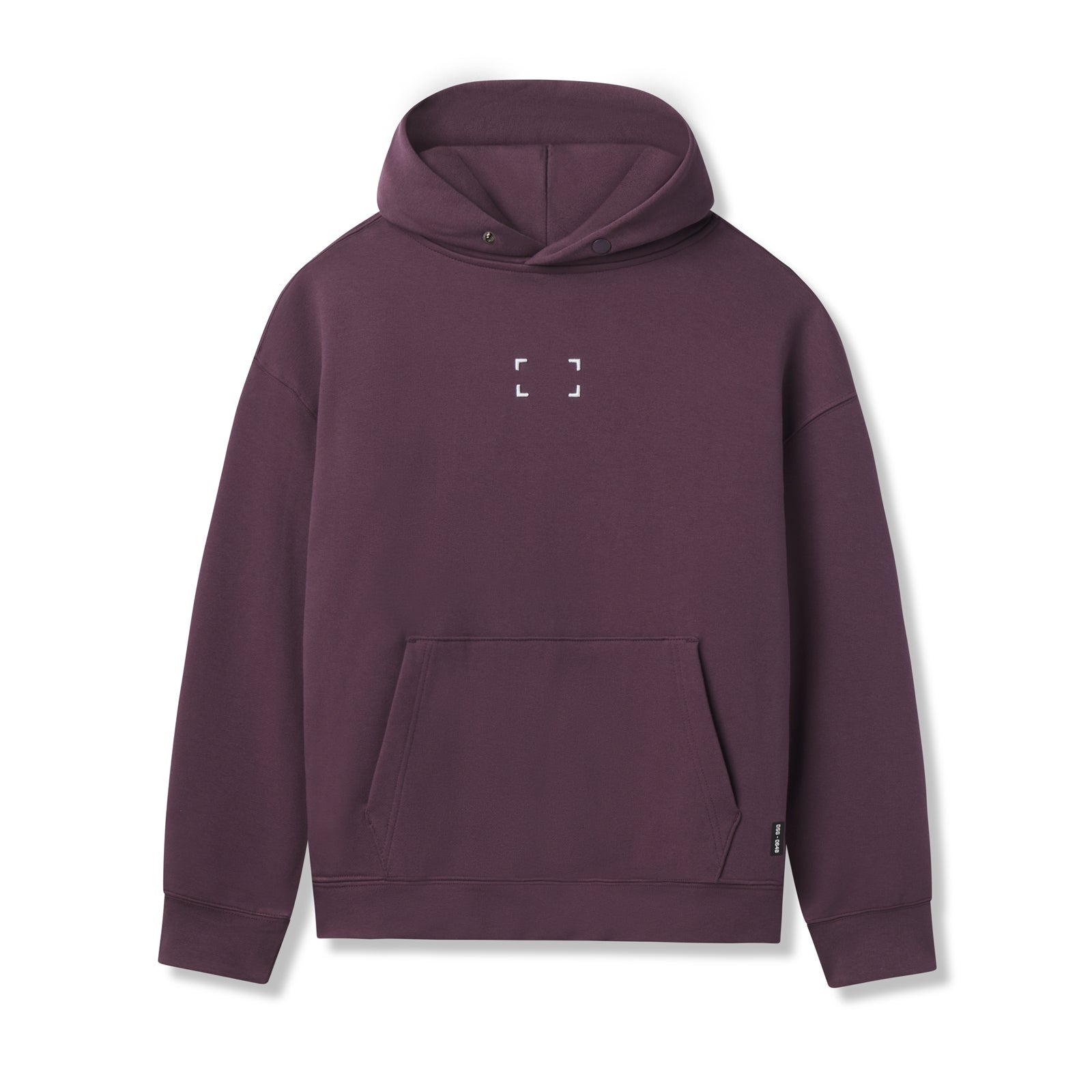 0648. Tech-Terry™ Hoodie Deep Purple "Space Bracket" | ASRV on sale