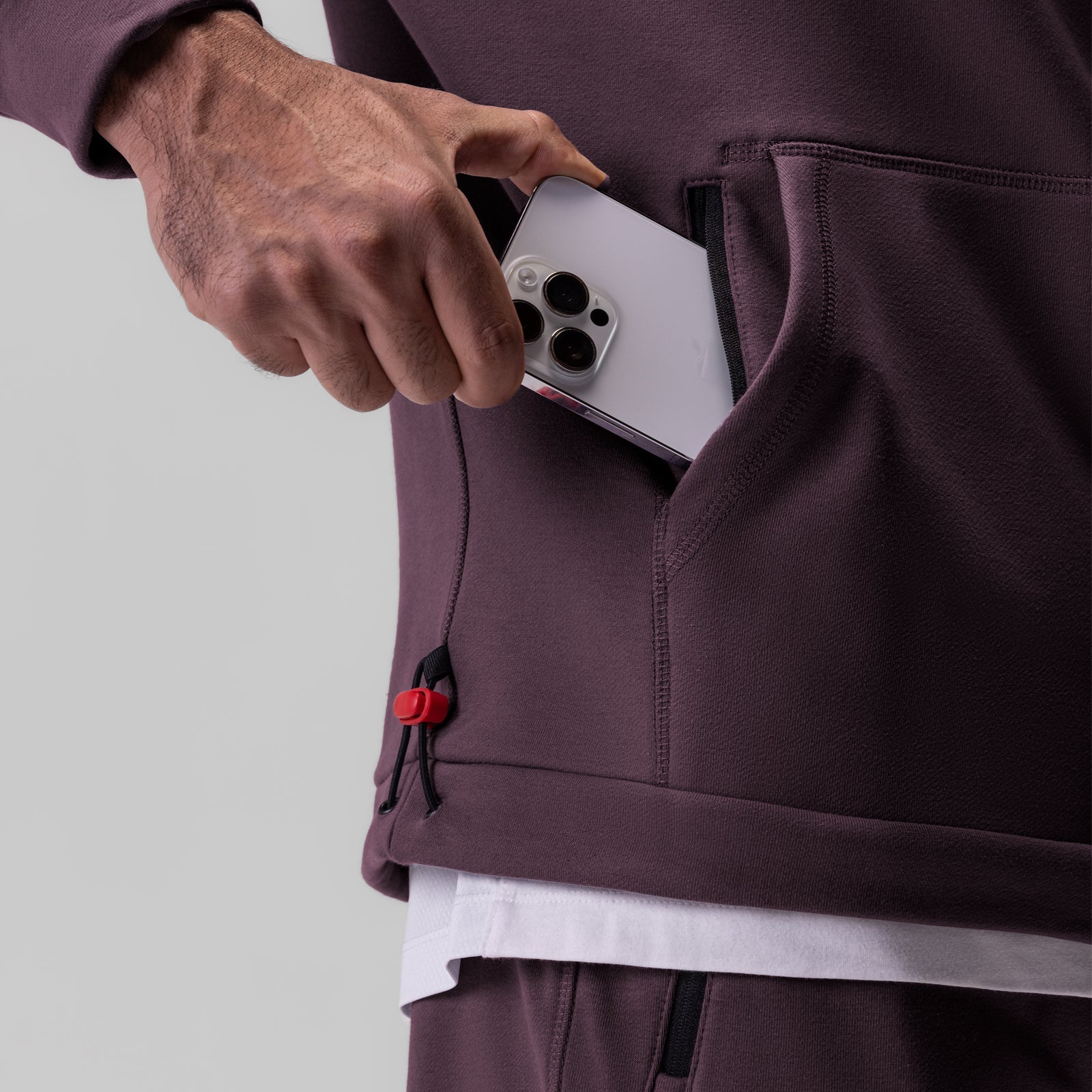 0905. Tech-Terry™ Weather-Ready Training Hoodie Deep Purple "ASRV" | ASRV discount