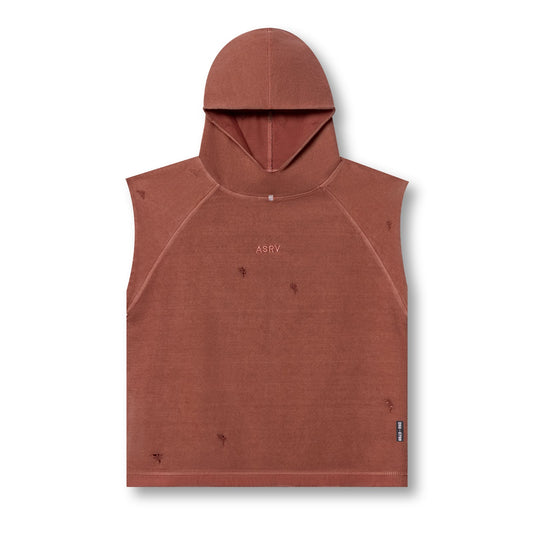 0799. Tech Essential™ Cutoff Hoodie Faded Brick | ASRV near me