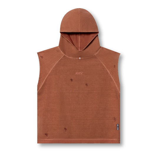 0799. Tech Essential™ Cutoff Hoodie Faded Rust | ASRV US