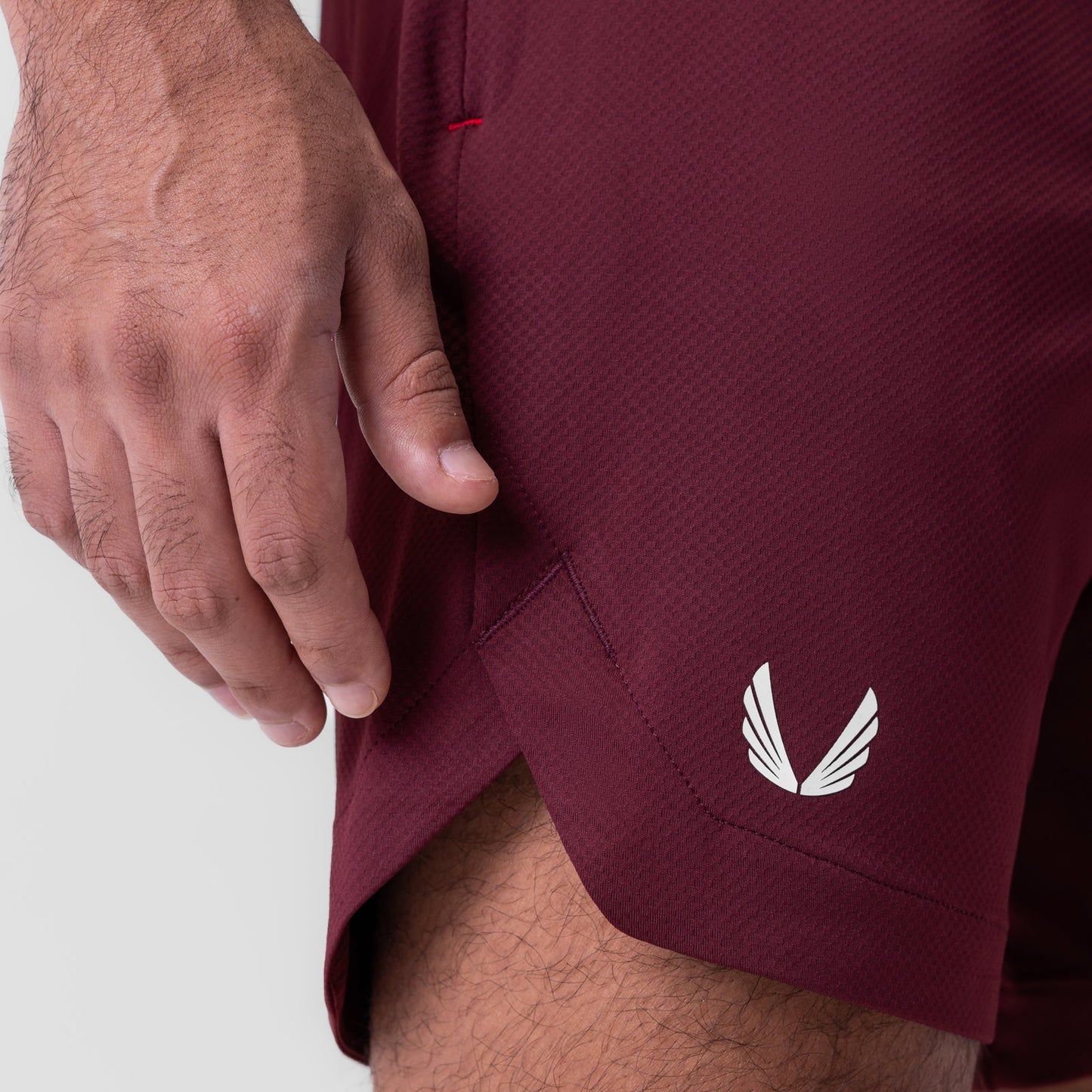 0994. AeroSilver® 7" Linerless Short Crimson | ASRV Discount