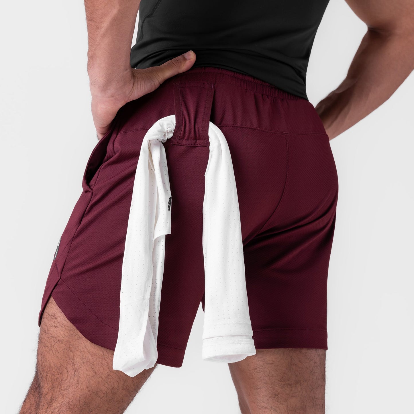 0994. AeroSilver® 7" Linerless Short Crimson | ASRV Discount