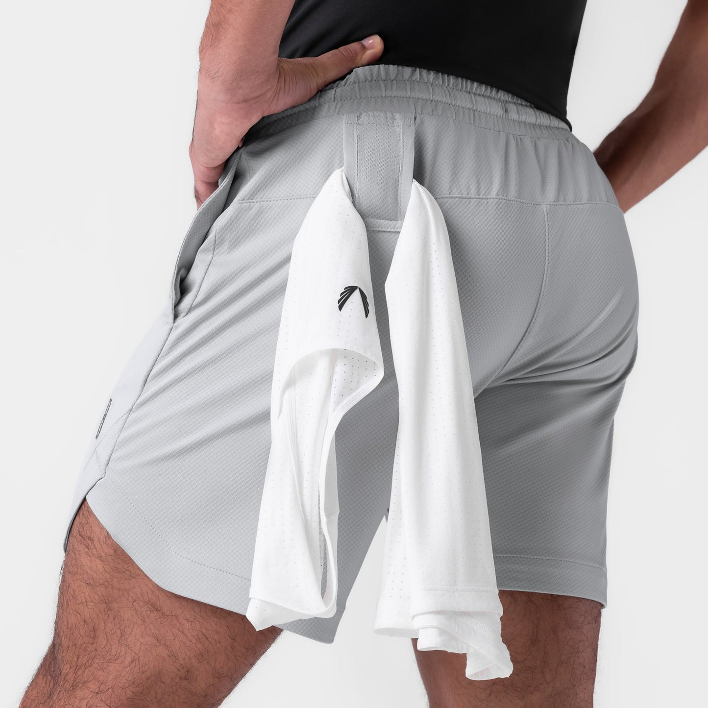 0994. AeroSilver® 7" Linerless Short Slate Grey | ASRV US