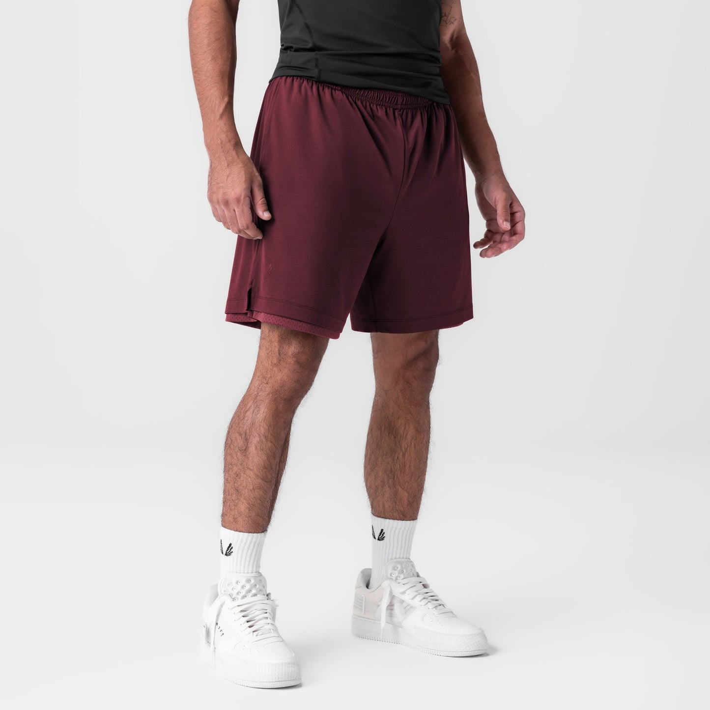 0988. Reversible 2-in-1 Short Crimson | ASRV discount