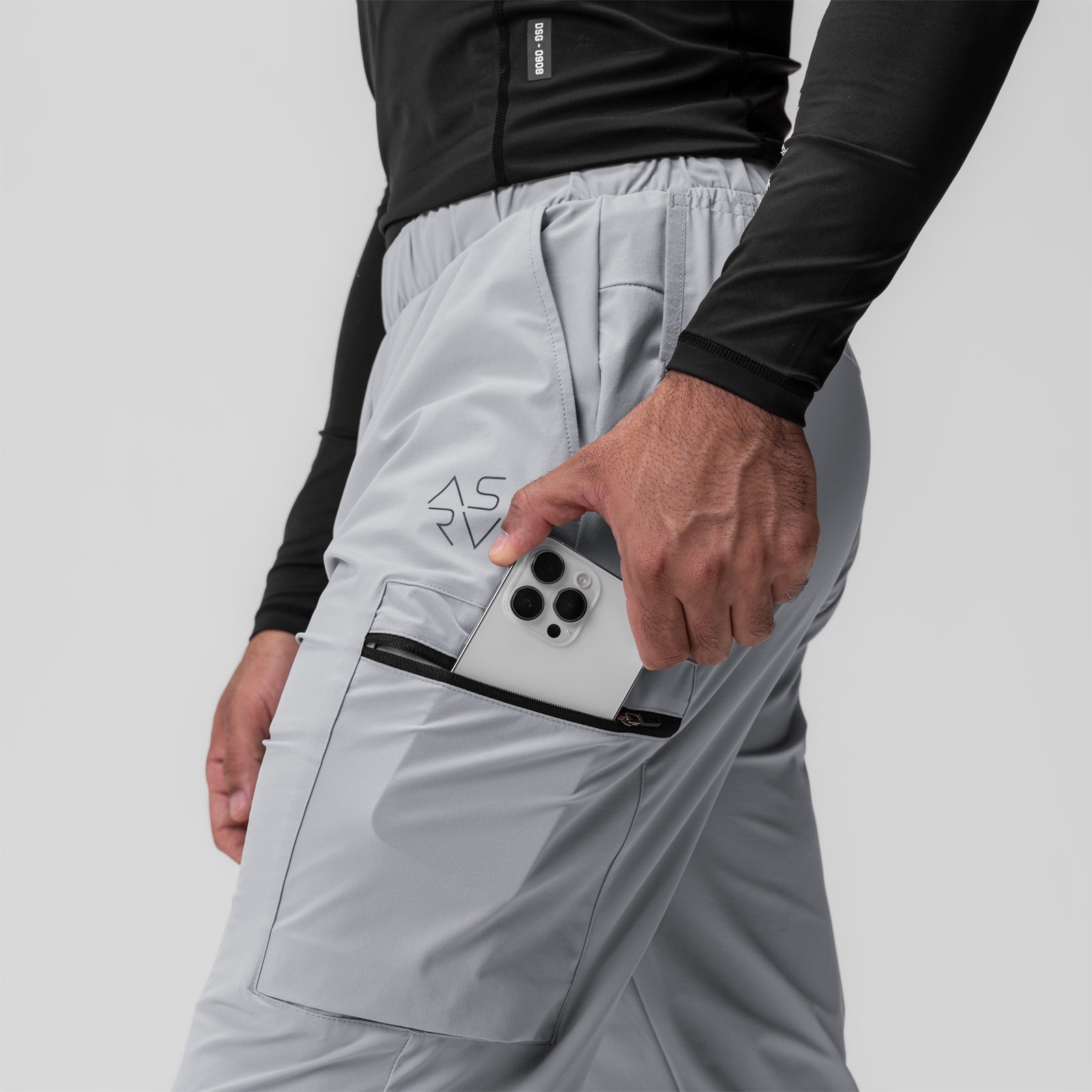 0656. Tetra-Lite® Standard Zip Jogger Slate Grey "Cyber" | ASRV on sale