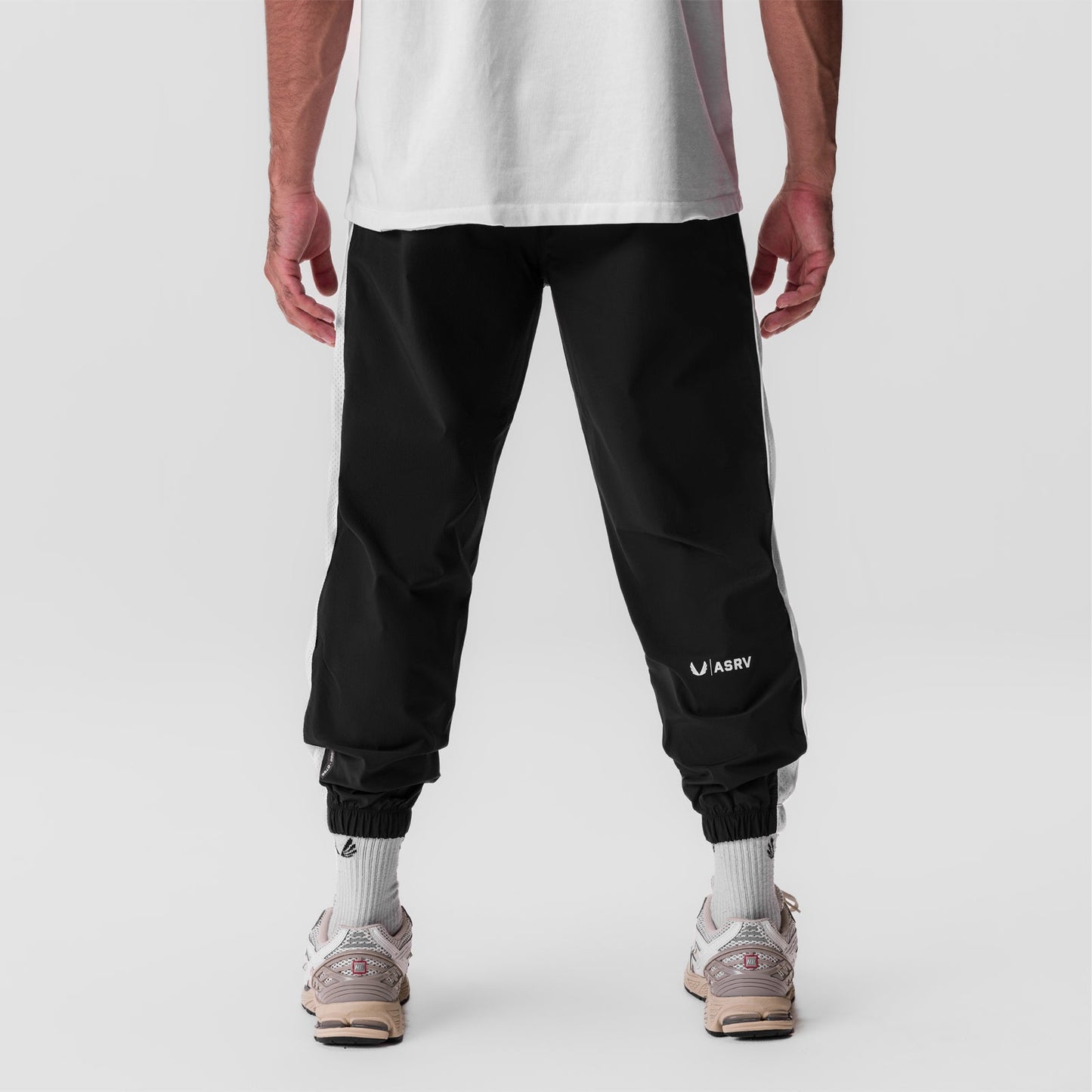 0796. Ripstop Oversized Track Pant Black | ASRV discount