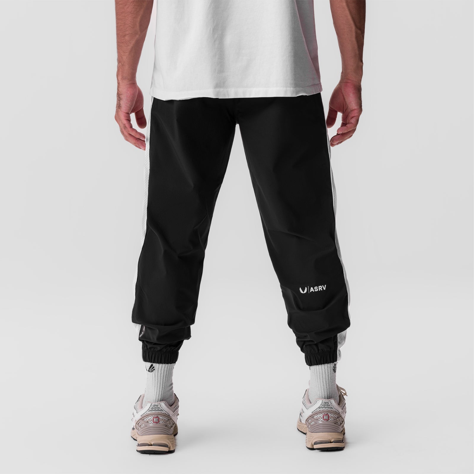 0796. Ripstop Oversized Track Pant Black | ASRV discount