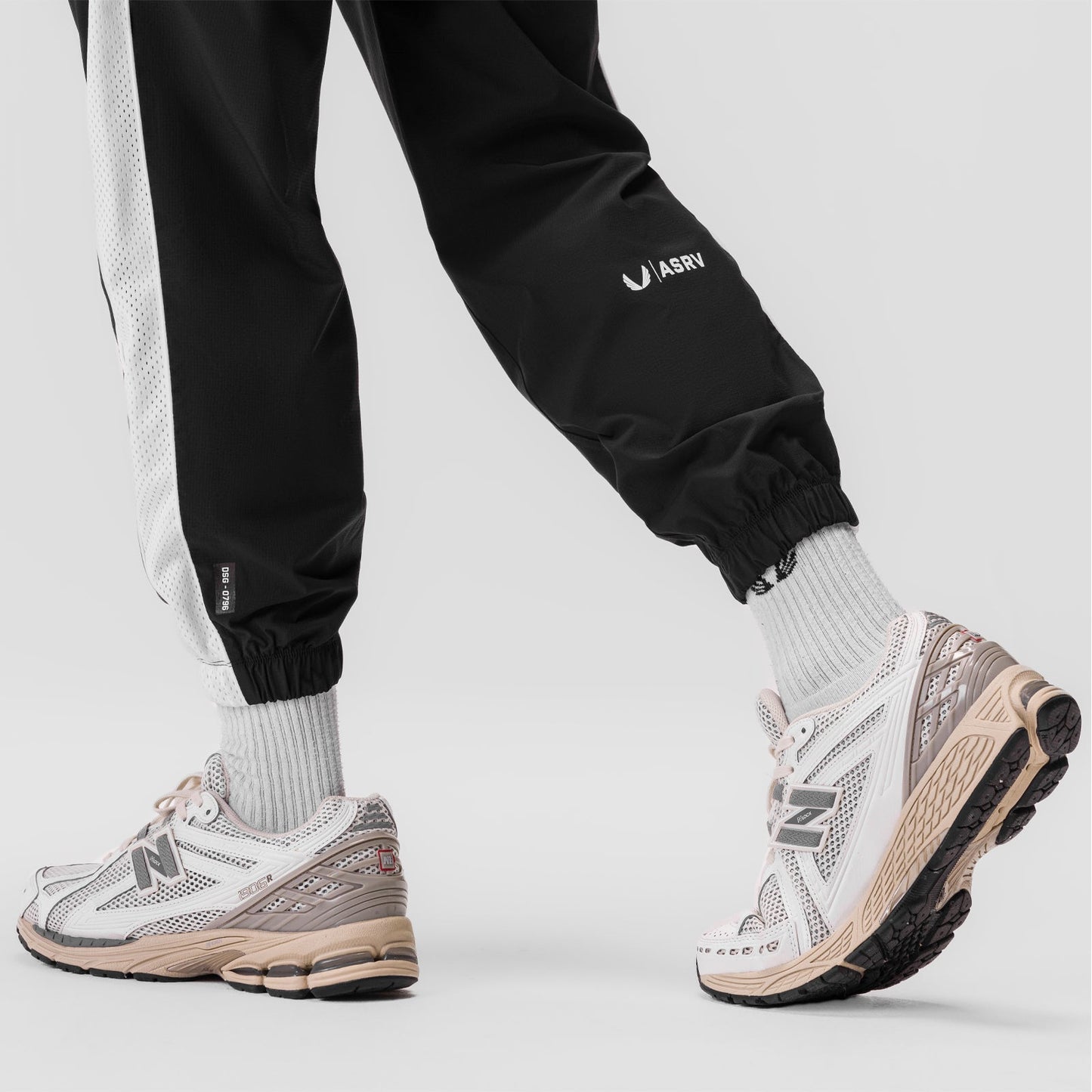 0796. Ripstop Oversized Track Pant Black | ASRV discount