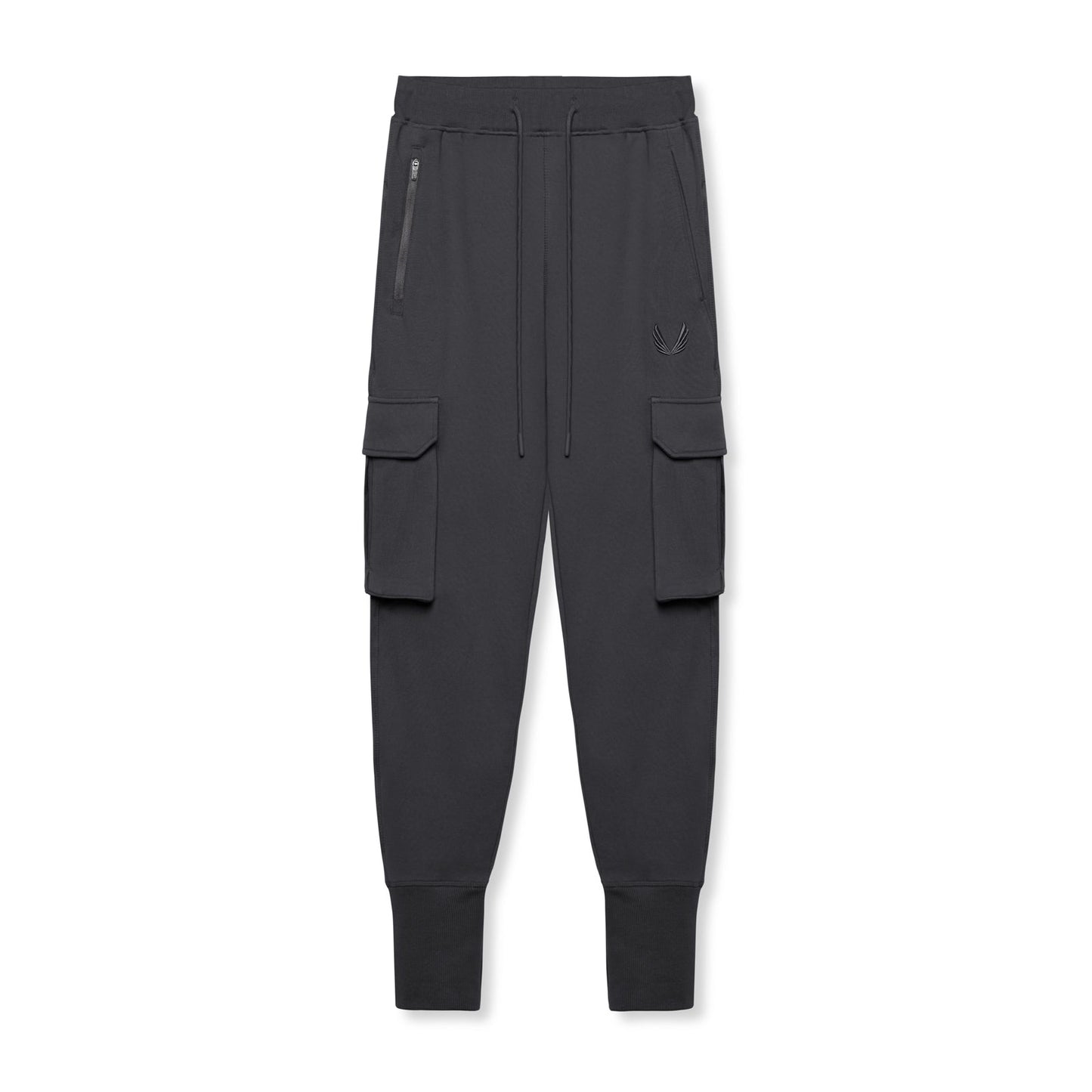 0654. Tech-Terry™ Cargo High Rib Jogger Dusk Black | ASRV Discount