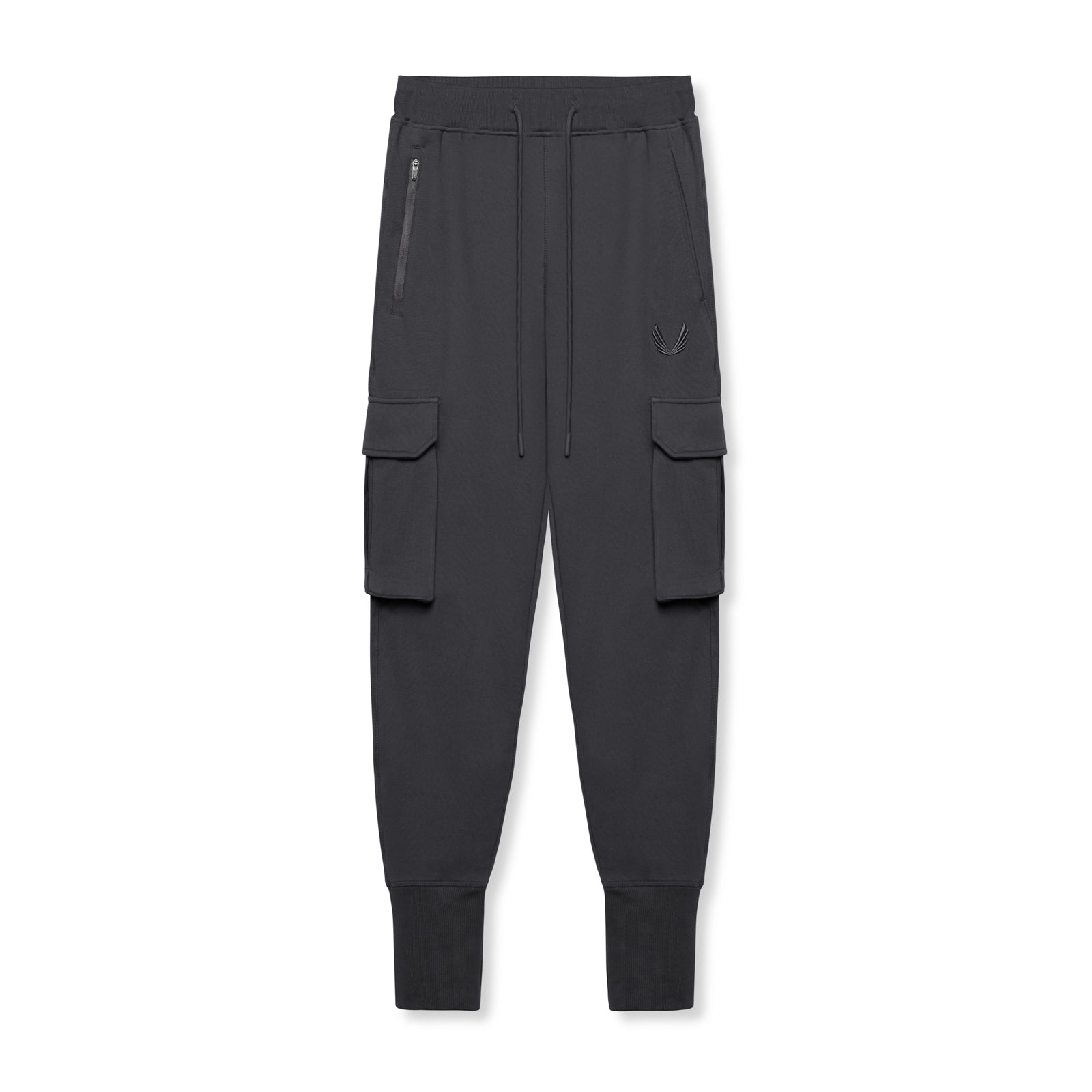 0654. Tech-Terry™ Cargo High Rib Jogger Dusk Black | ASRV Discount