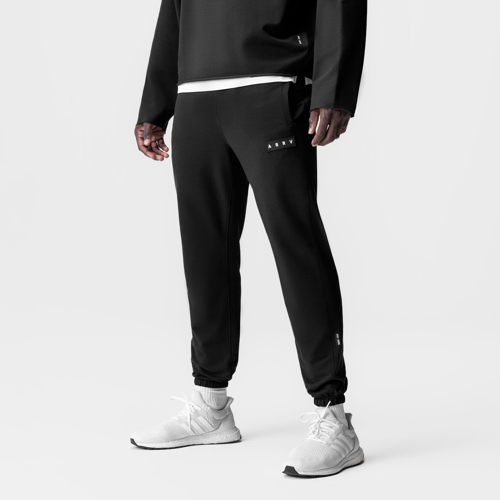0956. Micro-Terry Jogger Black | ASRV discount