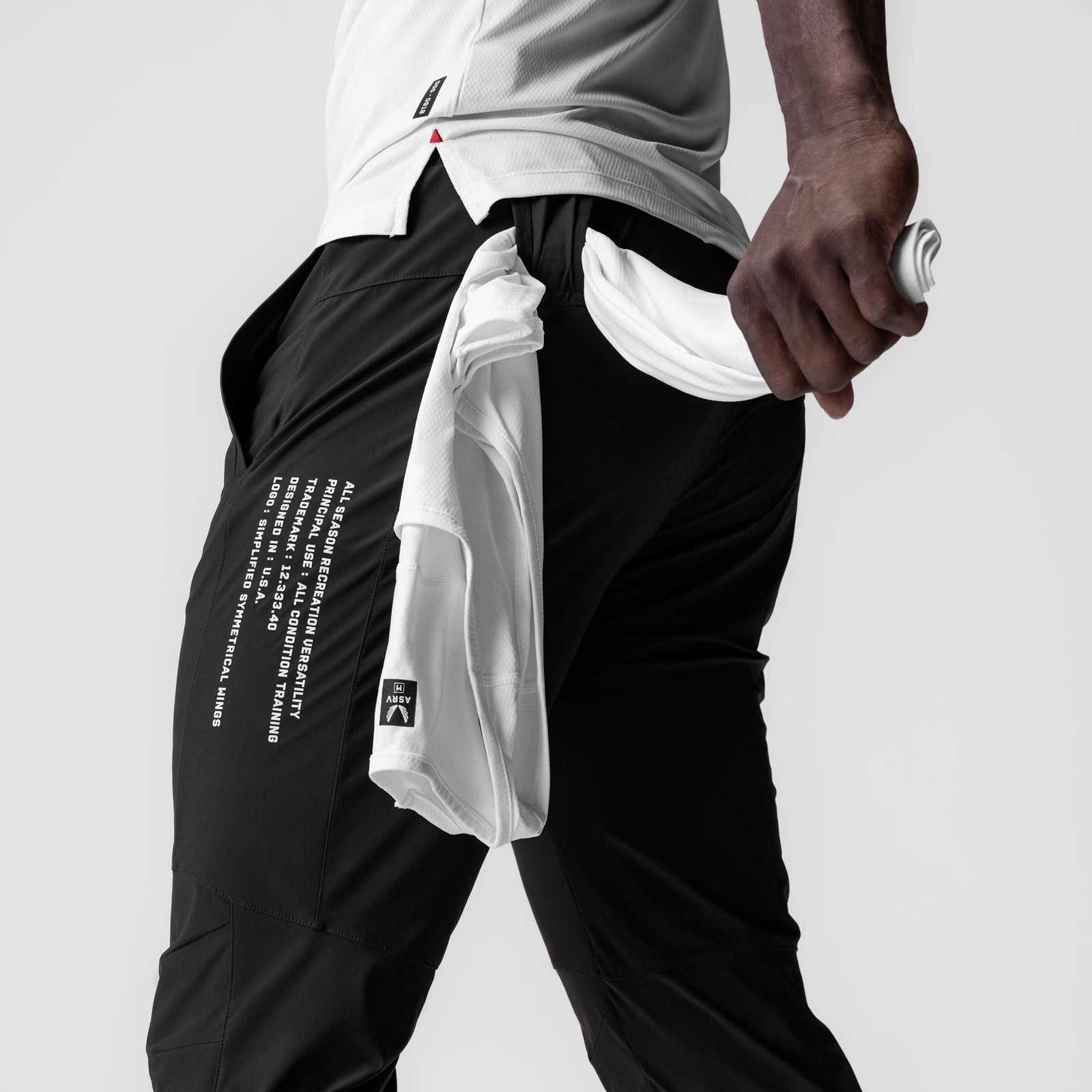 0959. Tetra-Lite® Moto Jogger Black "Multi-Text" | ASRV Online