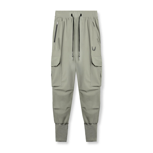 0437. Tetra-Lite® Cargo High Rib Jogger Sage | ASRV on sale