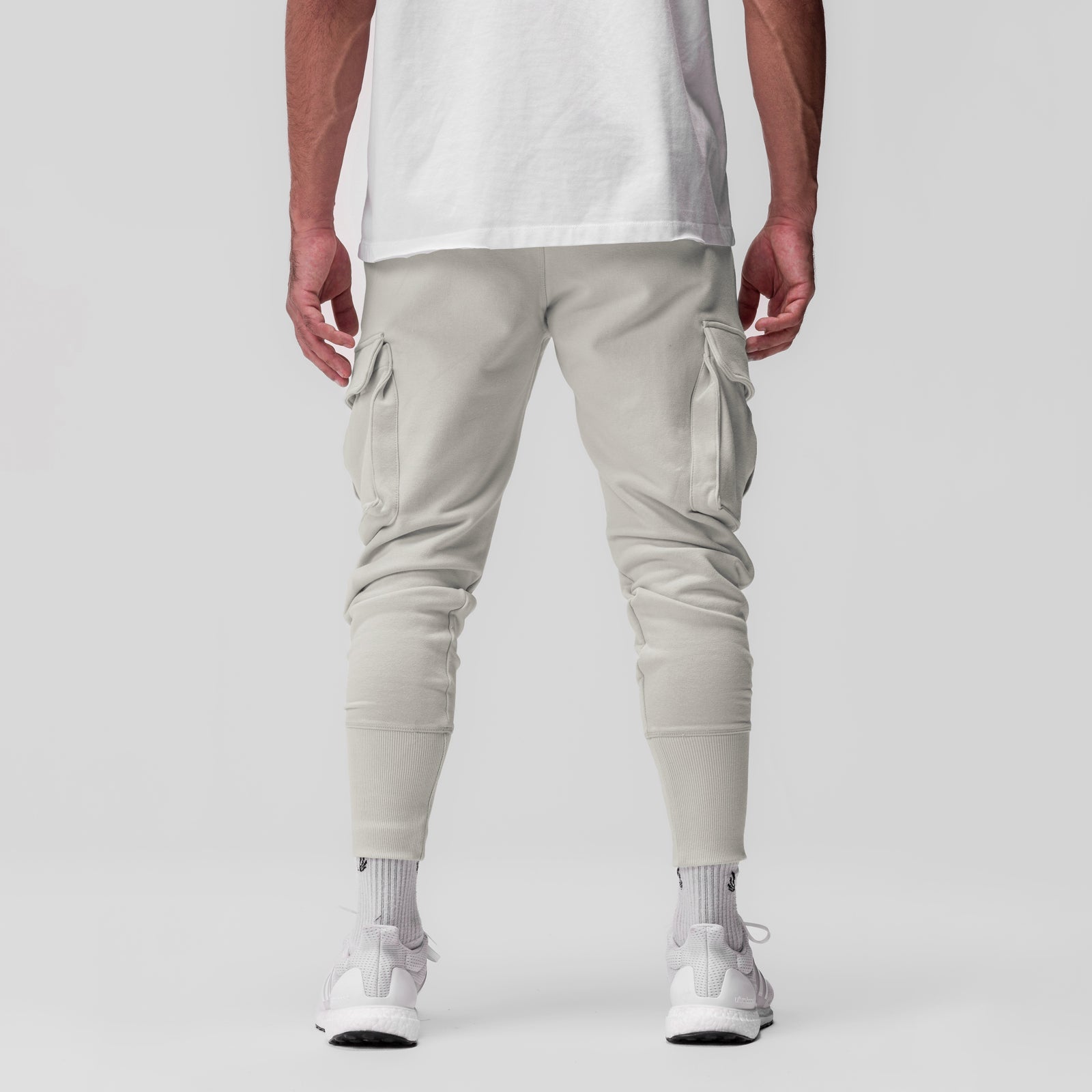 0654. Tech-Terry™ Cargo High Rib Jogger Stone | ASRV US