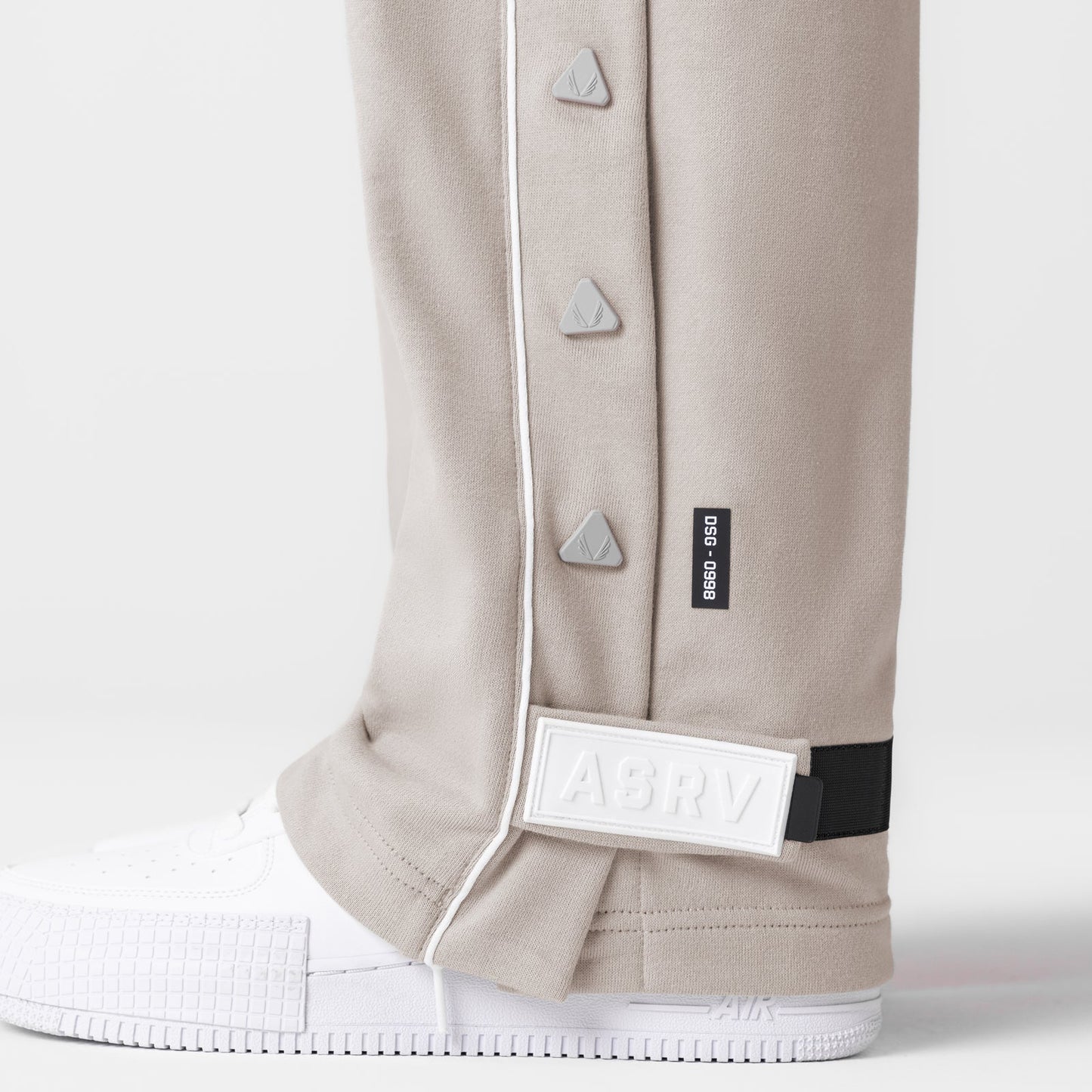 0998. Herringbone Terry Snap Button Sweats Chai | ASRV on sale