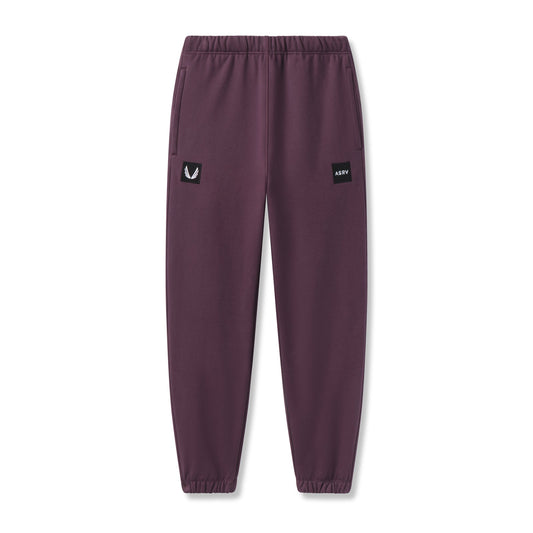 0655. Tech-Terry™ Oversized Sweats Deep Purple "Patch" | ASRV for sale