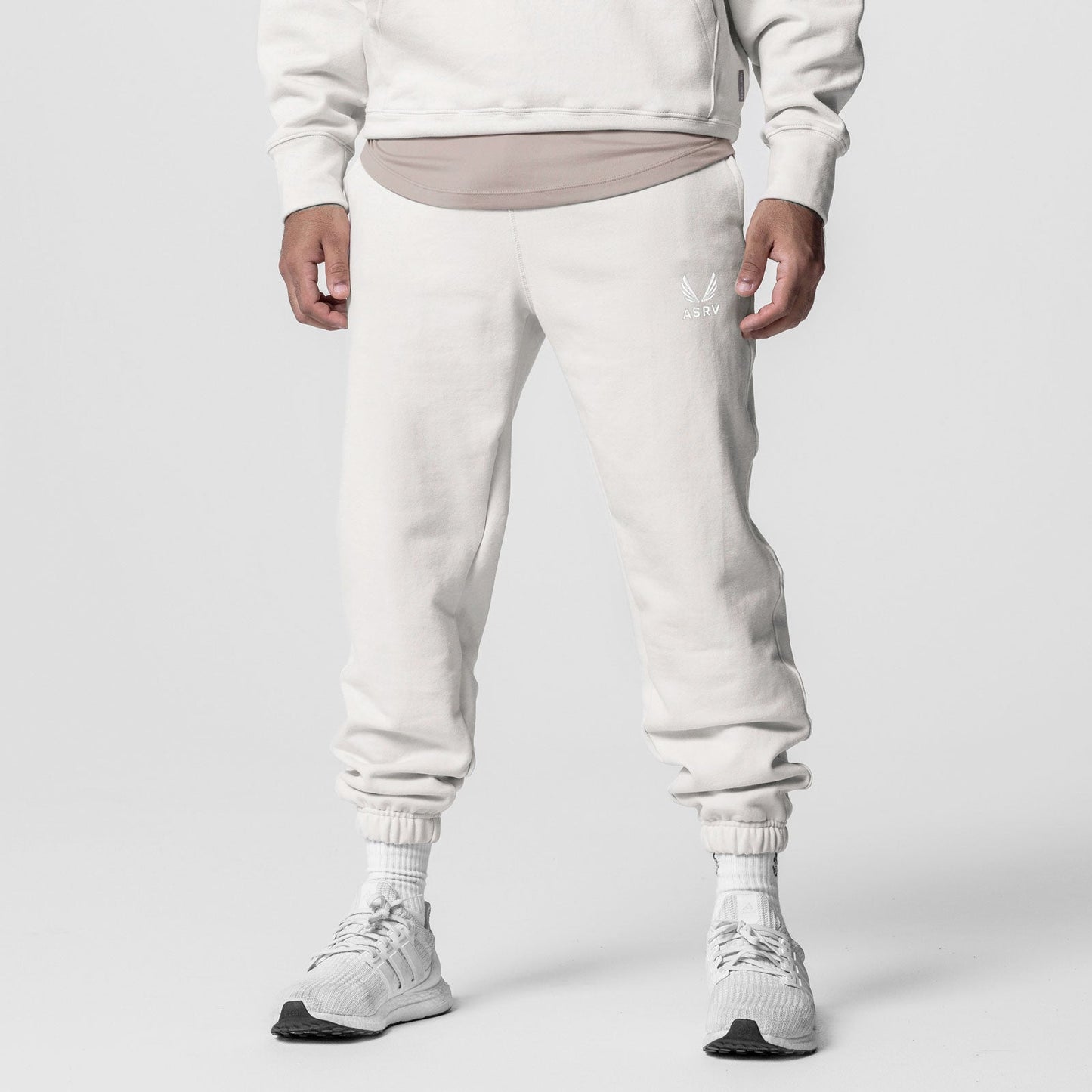 0655. Tech-Terry™ Oversized Sweats Stone "Emblem" | ASRV discount