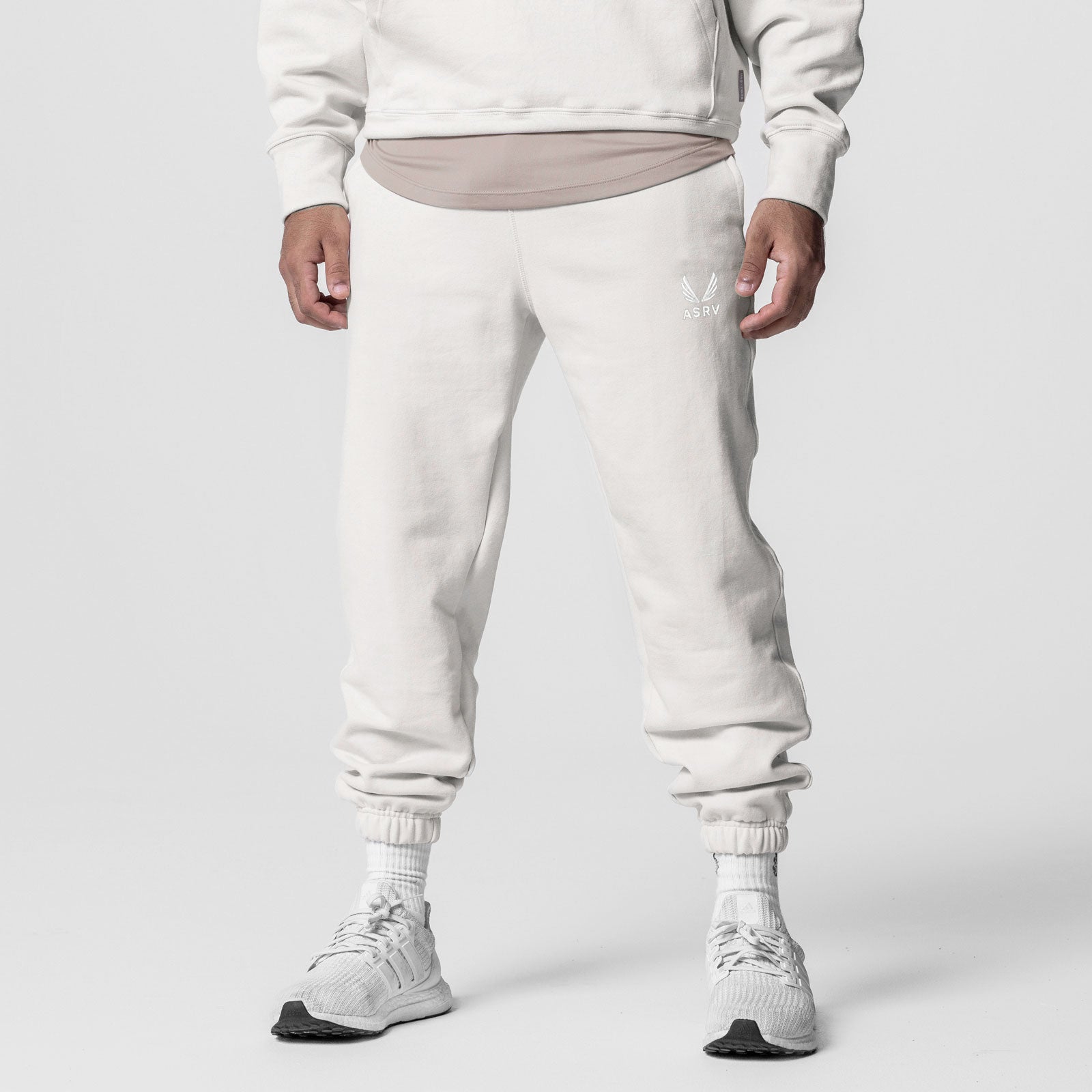 0655. Tech-Terry™ Oversized Sweats Stone "Emblem" | ASRV discount
