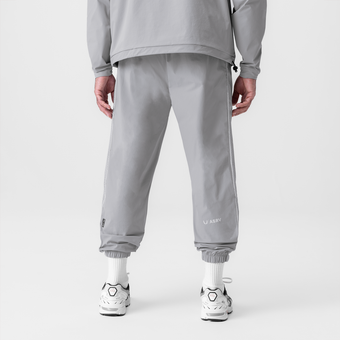 0796. Ripstop Oversized Track Pant Slate Grey "Patch" | ASRV discount