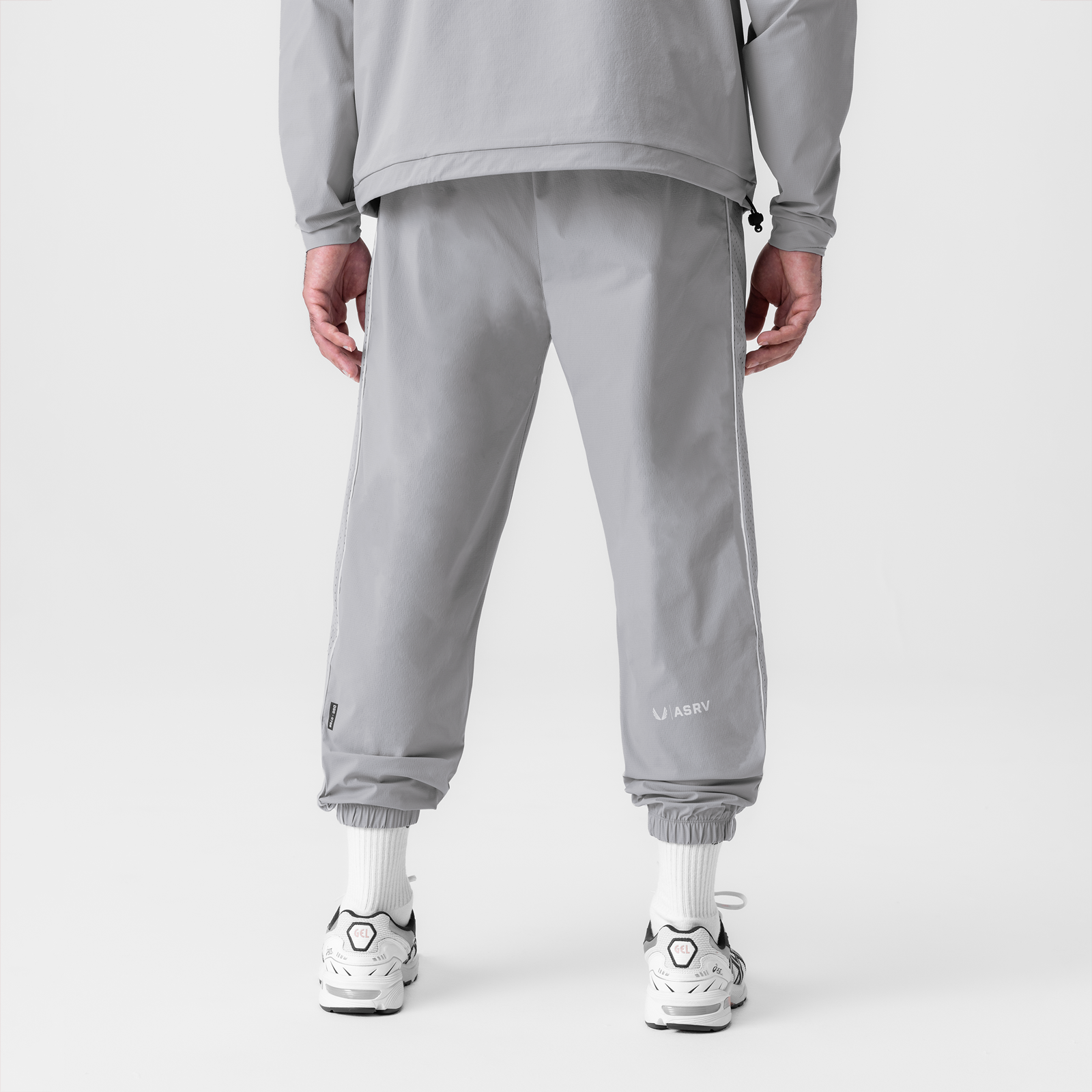 0796. Ripstop Oversized Track Pant Slate Grey "Patch" | ASRV discount