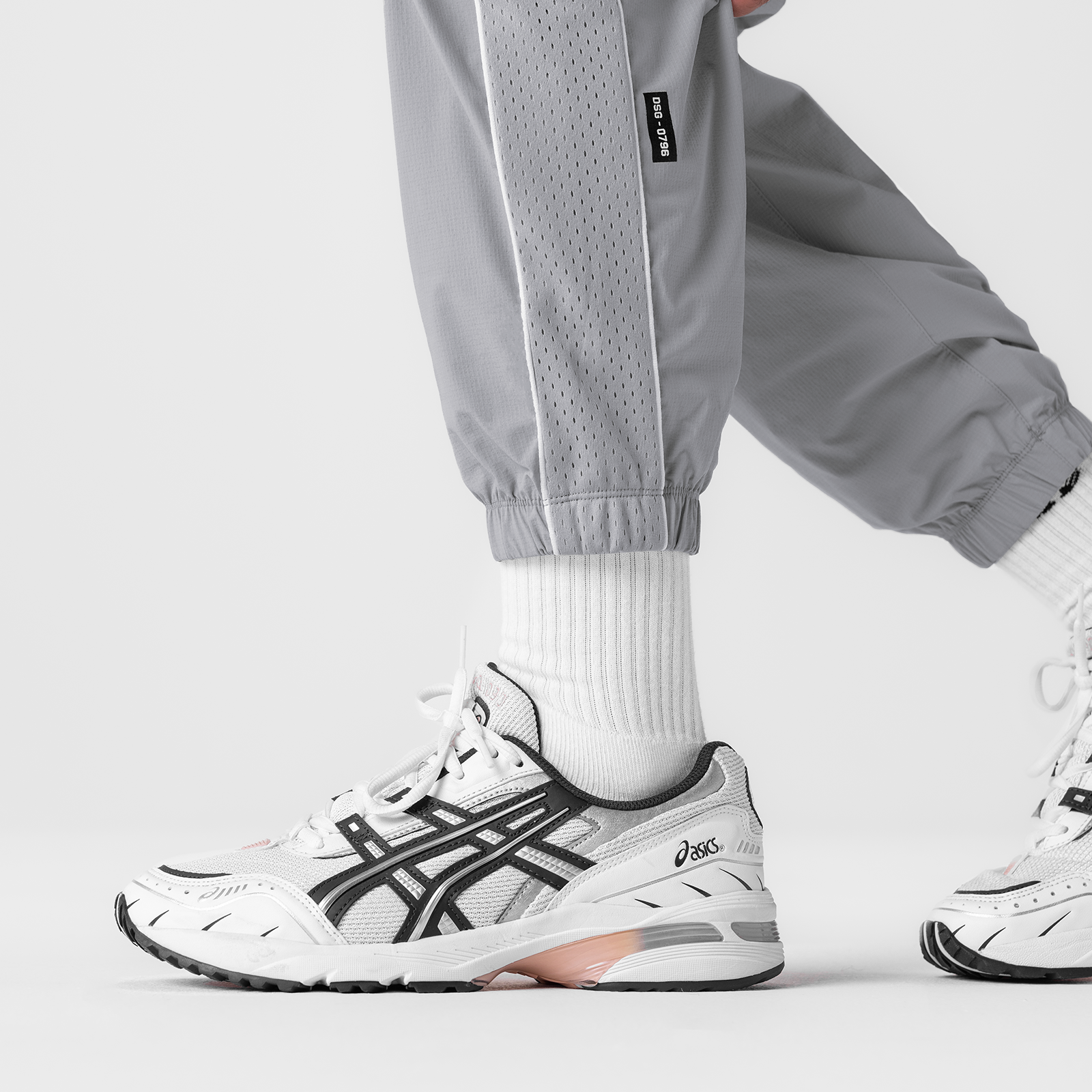 0796. Ripstop Oversized Track Pant Slate Grey "Patch" | ASRV discount