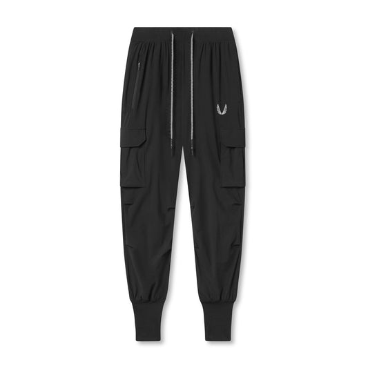 0825. Tetra-Lite® Cargo High Rib Jogger Black "Reflective" | ASRV Discount