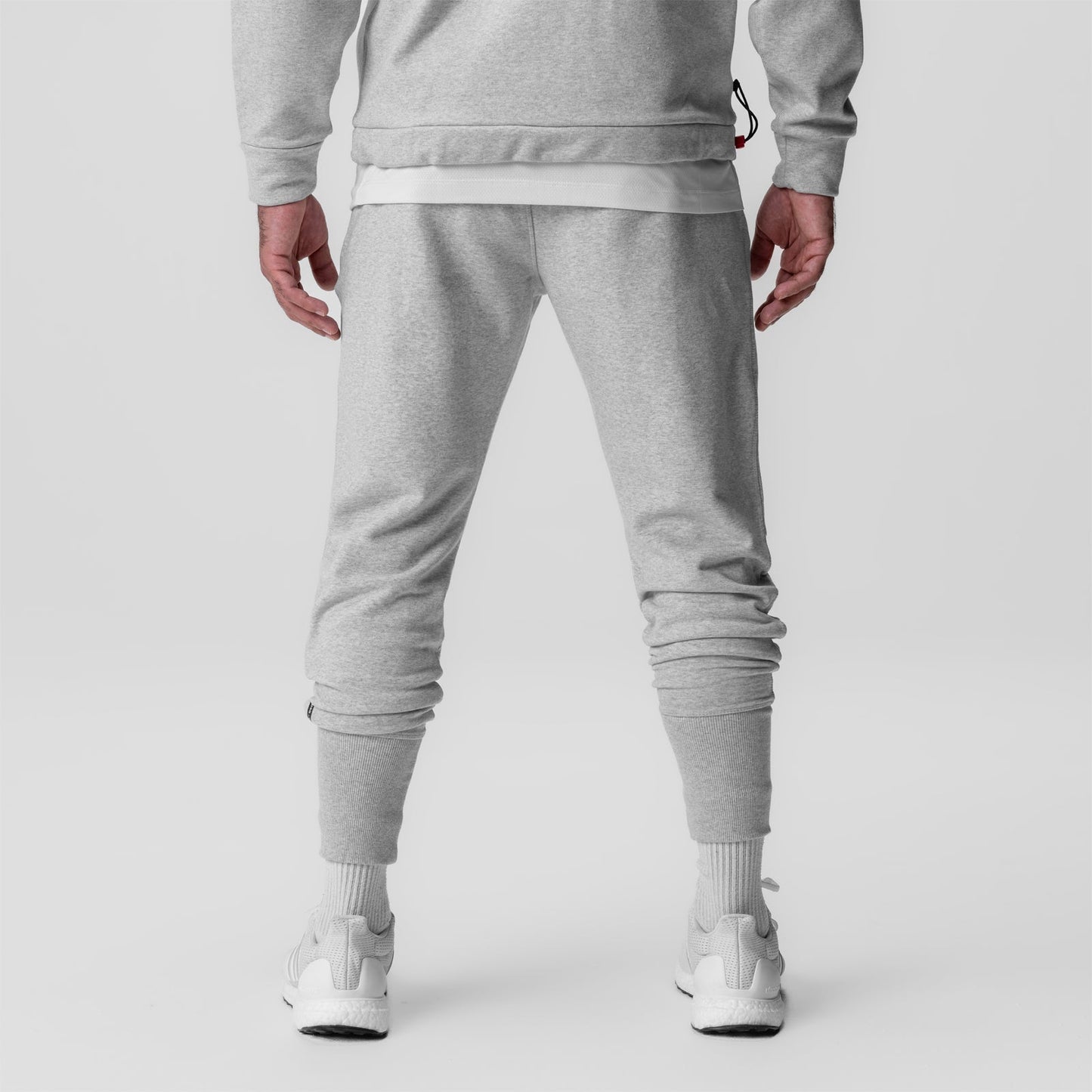 0915. Tech-Terry™ High Rib Jogger Heather Grey "ASRV" | ASRV US