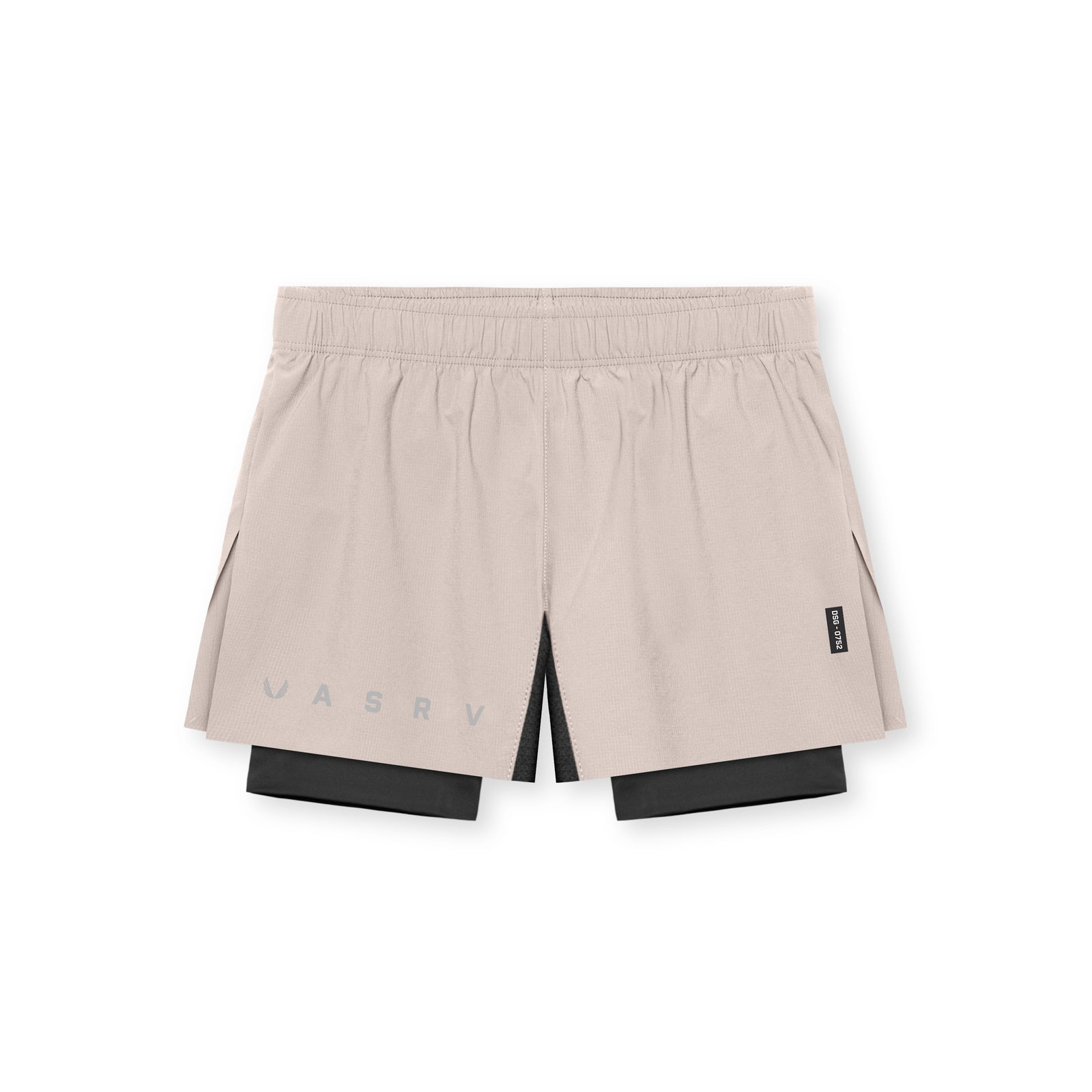 0752. Ripstop 3" High Split Liner Short Chai/Black | ASRV sale