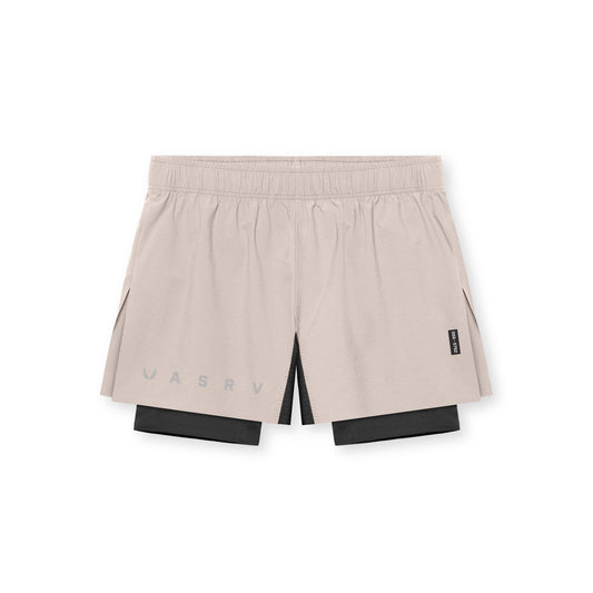 0752. Ripstop 3" High Split Liner Short Chai/Black | ASRV sale