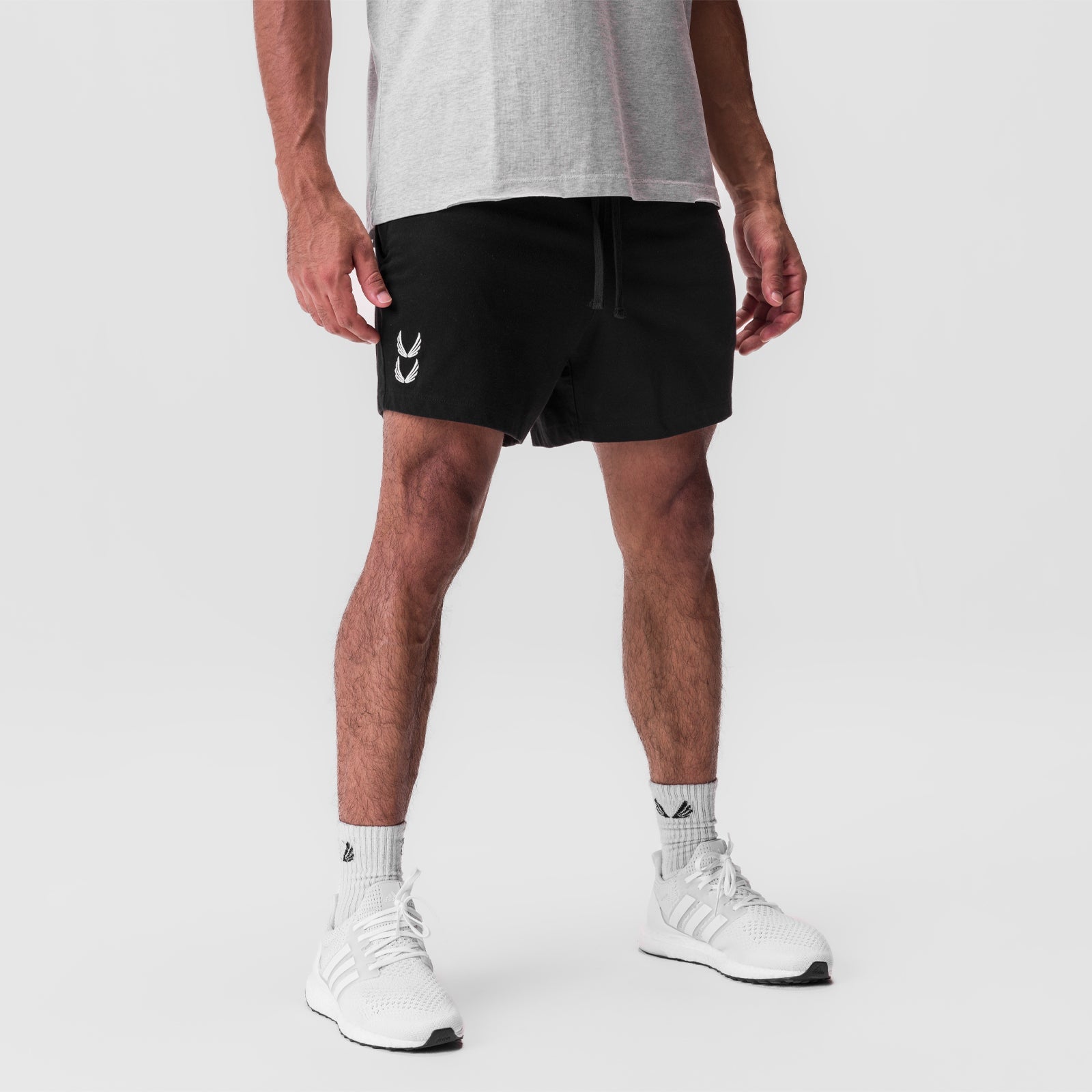 0849. Tech Essential™ Sweat Short Black | ASRV on sale